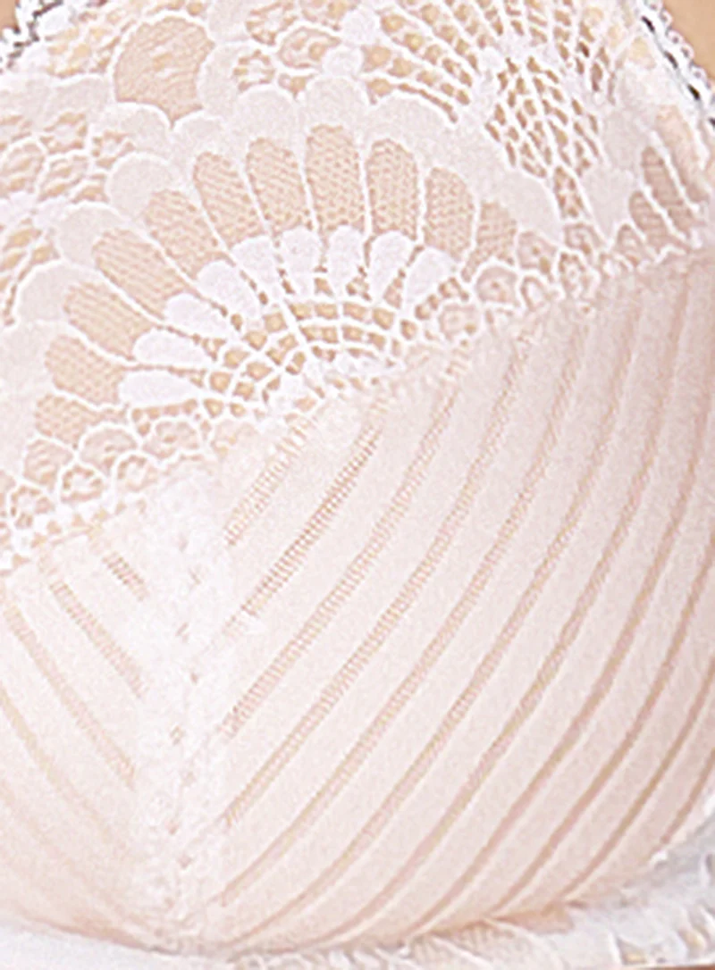 Amoena: Karolina Soft Cup Mastectomy Bra White Sand - Image 5