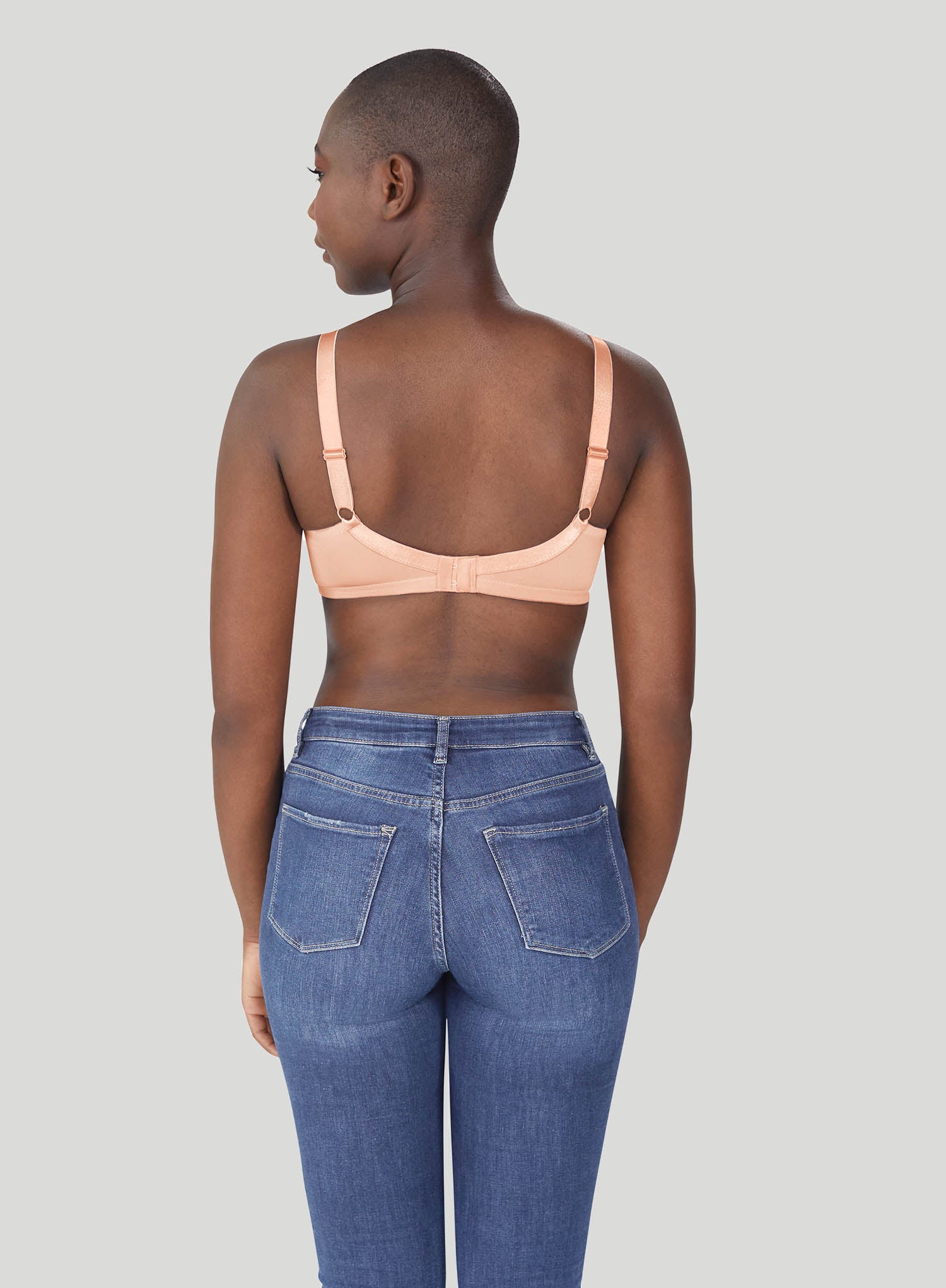 Amoena: Nancy Soft Cup Mastectomy Bra Blush - Image 3
