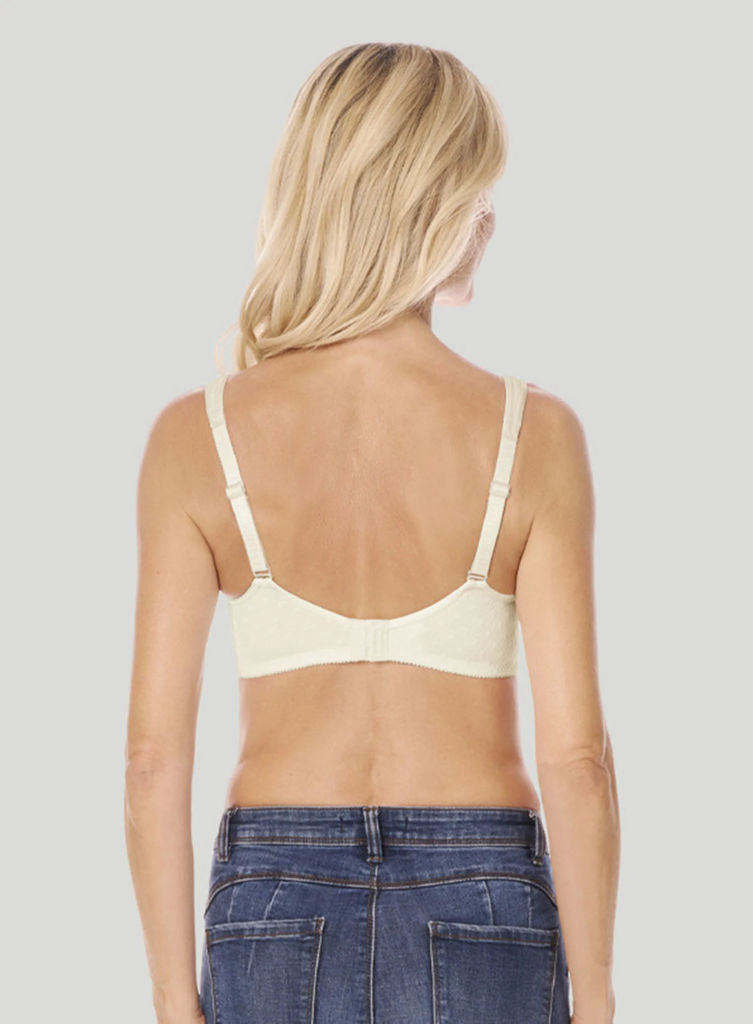 Tiana Soft Cup Mastectomy Bra White - Image 2