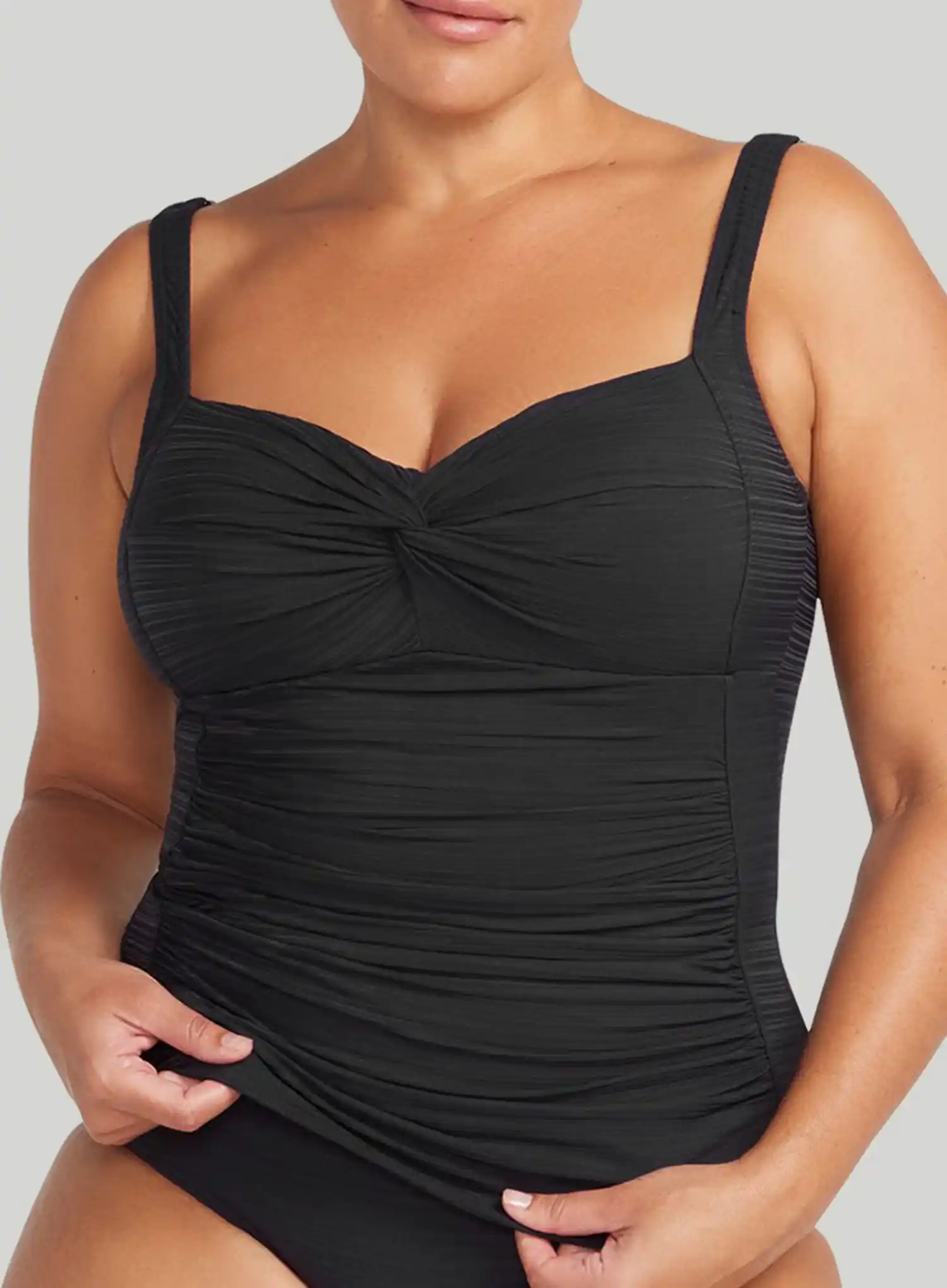 Artesands: Aria Botticelli Tankini Top Black - Image 4