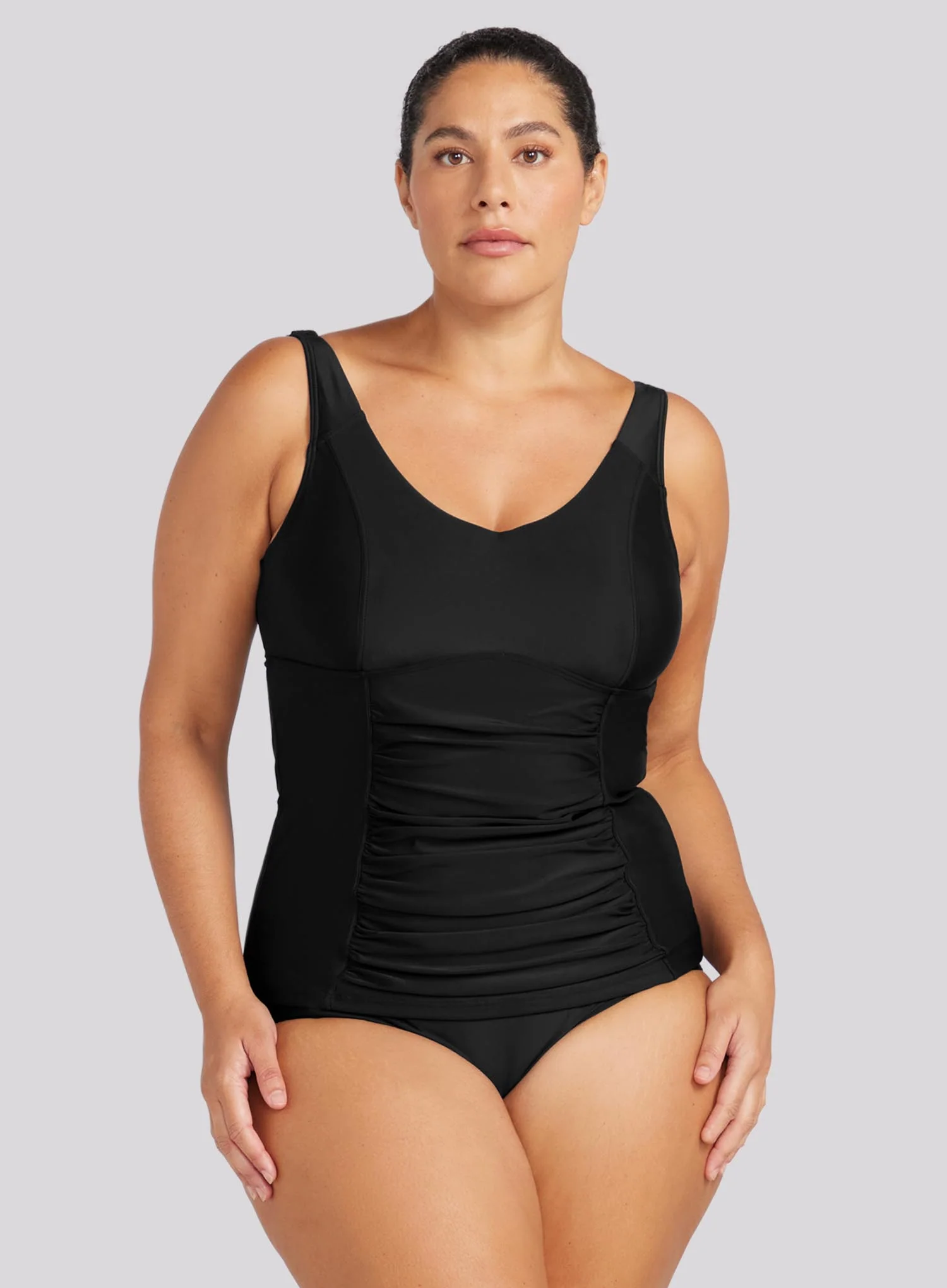 Artesands: Hues Raphael Underwire Tankini Black