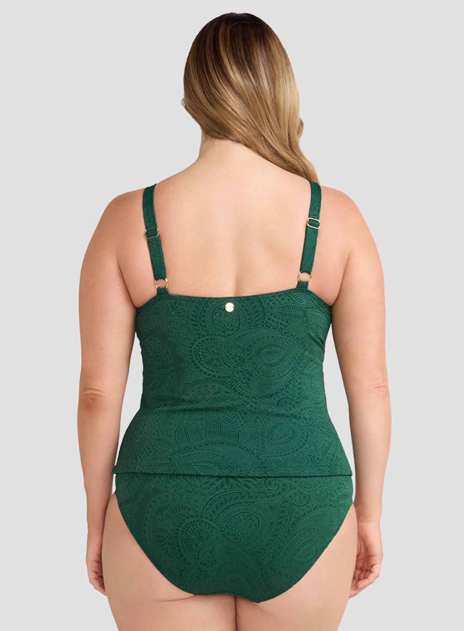 Artesands: La Traviata Cezanne Underwired Tankini Top Forest - Image 2