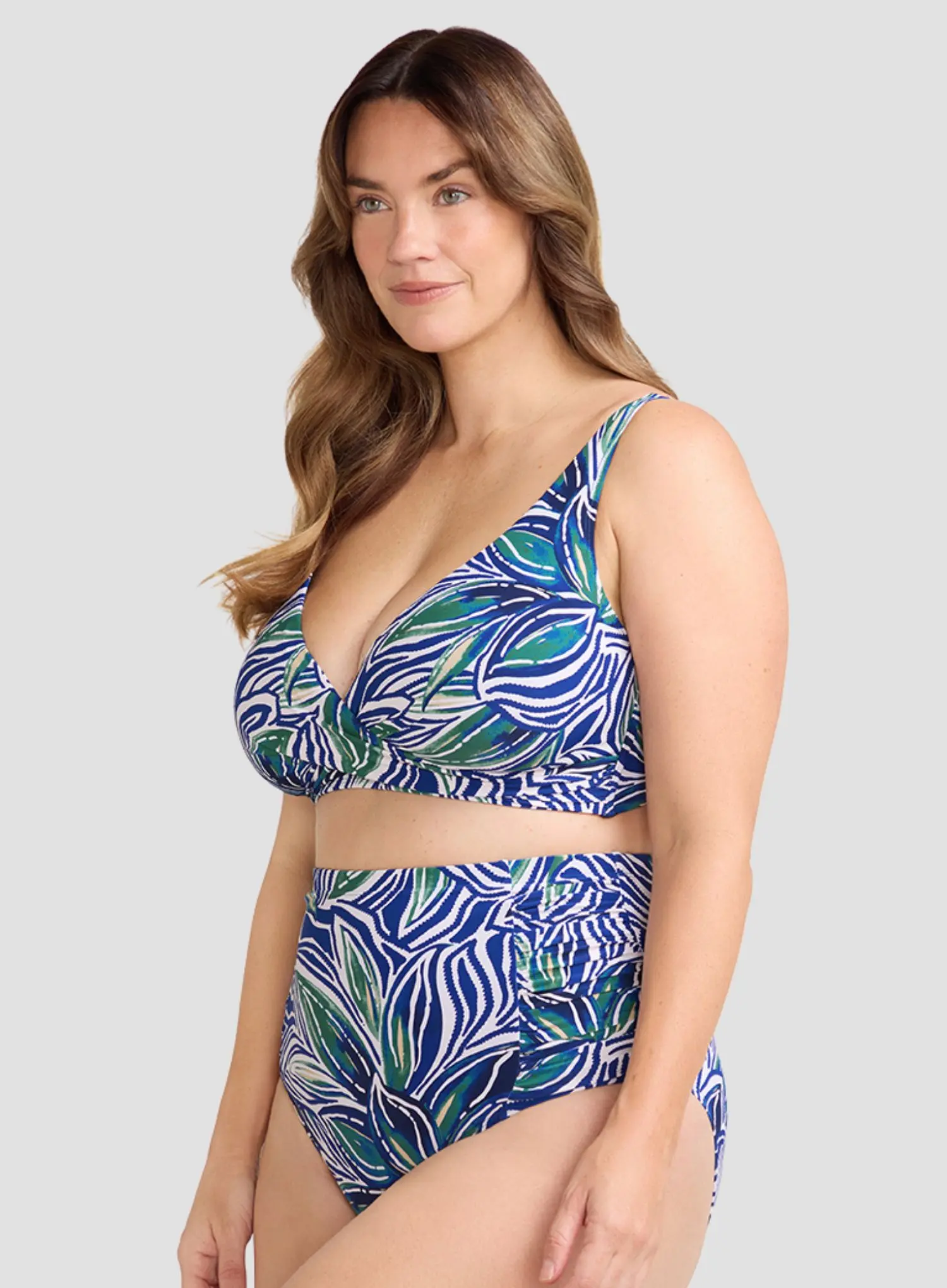 Artesands: Palmeline Botticelli High Waist Swim Pant Navy - Image 4