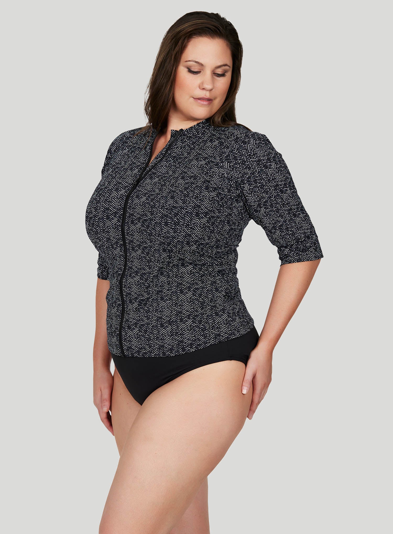 Artesands: Zig Zag Sunsafe Top Black - Image 2