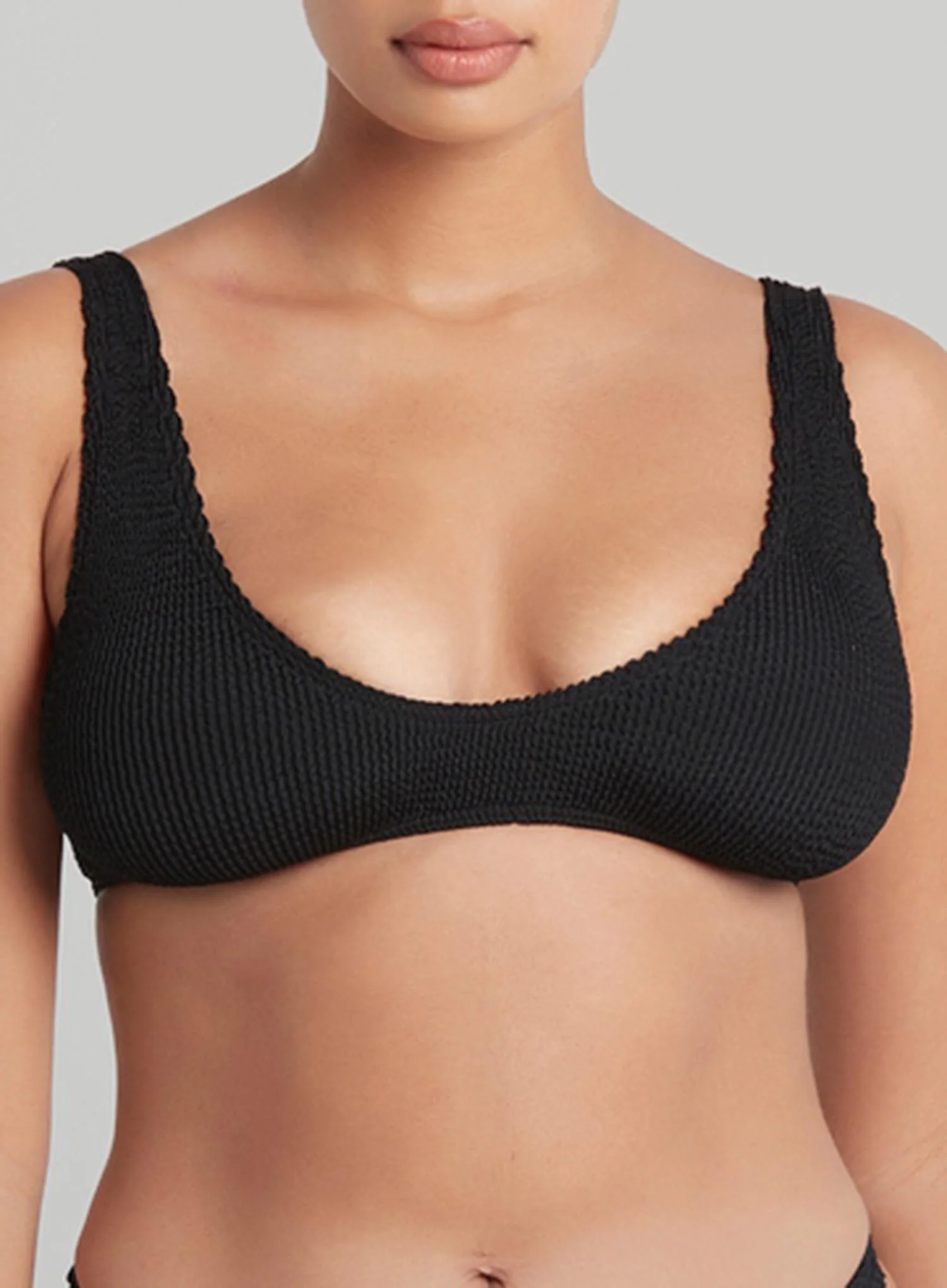 Bond Eye: Scout Crop Bikini Top Black Eco - Image 4