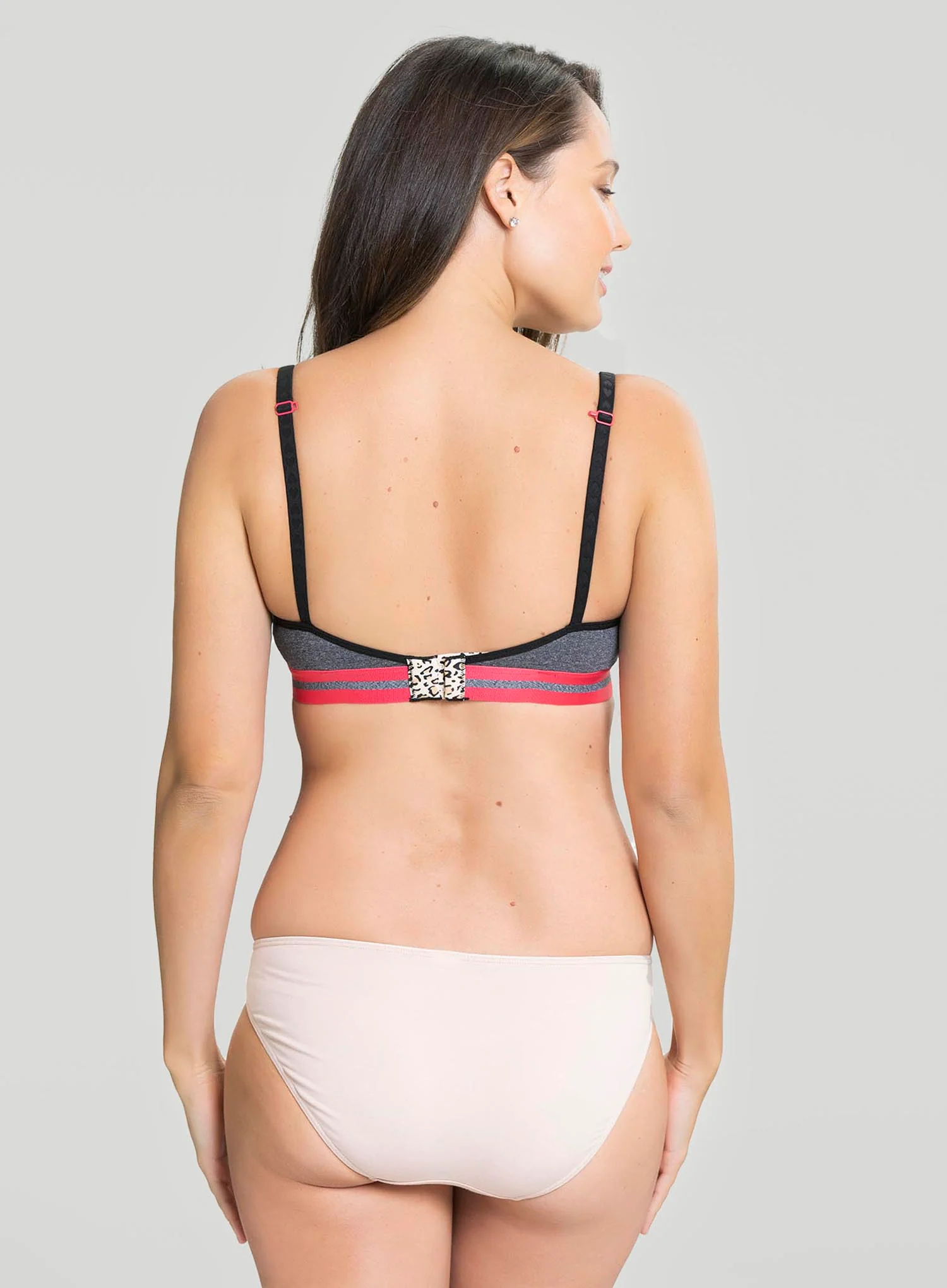 Cake Maternity: Buddy Activate Moulded Bra Heather Grey - Image 3