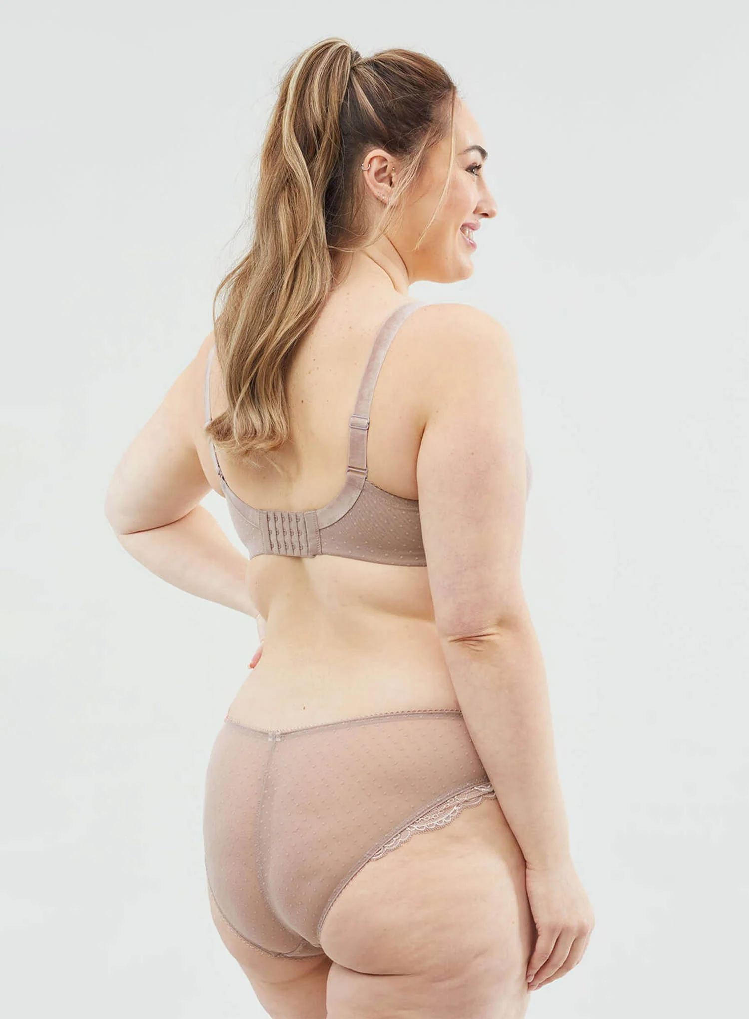 Cake Maternity: Timtams Flexible Wire Maternity and Nursing Bra Taupe - Image 3