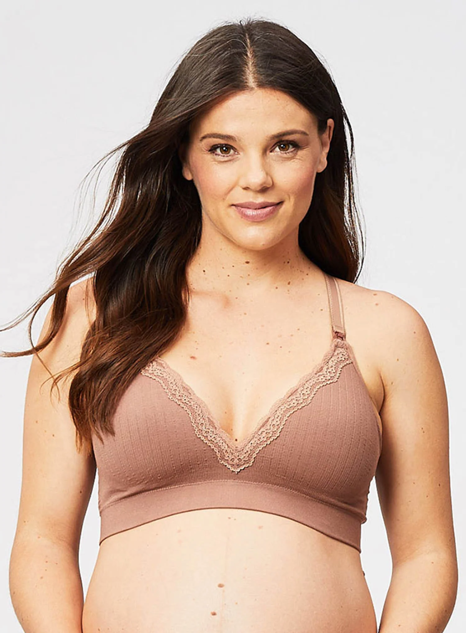 Cake Maternity: Tutti Frutti Bamboo Maternity And Nursing Bra Mocha - Image 5