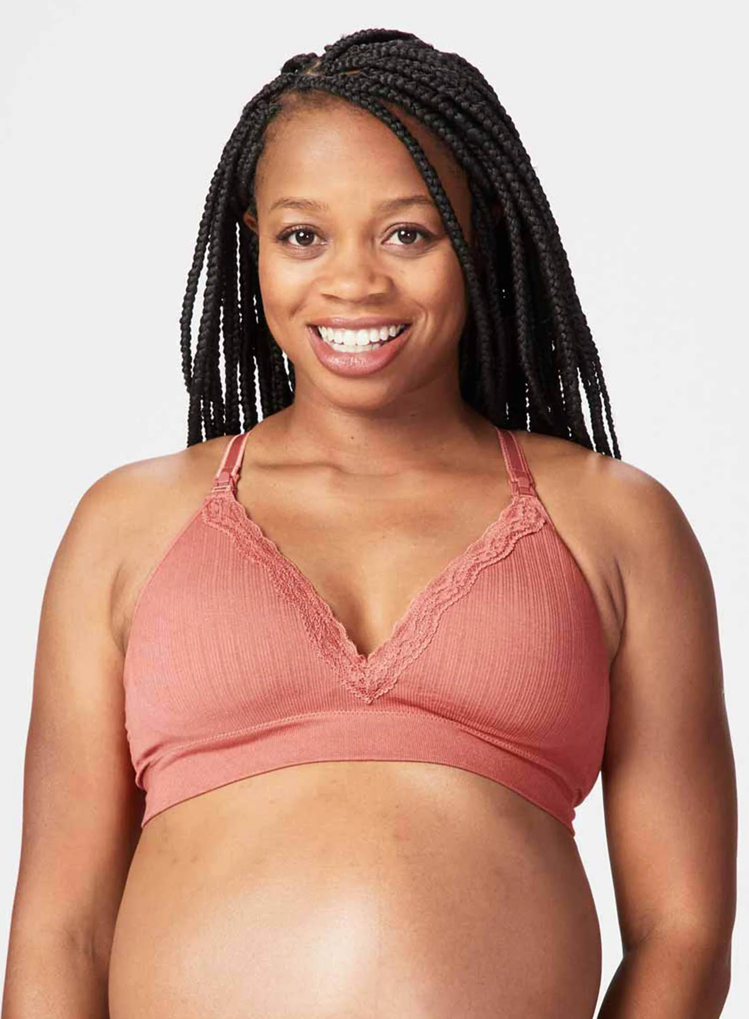 Cake Maternity: Tutti Frutti Bamboo Maternity And Nursing Bra Rust - Image 5