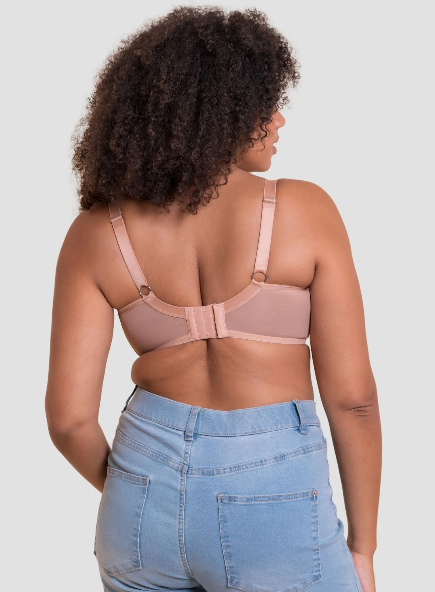 Curvy Kate: Boost Me Up Padded Balconette Bra Latte - Image 3
