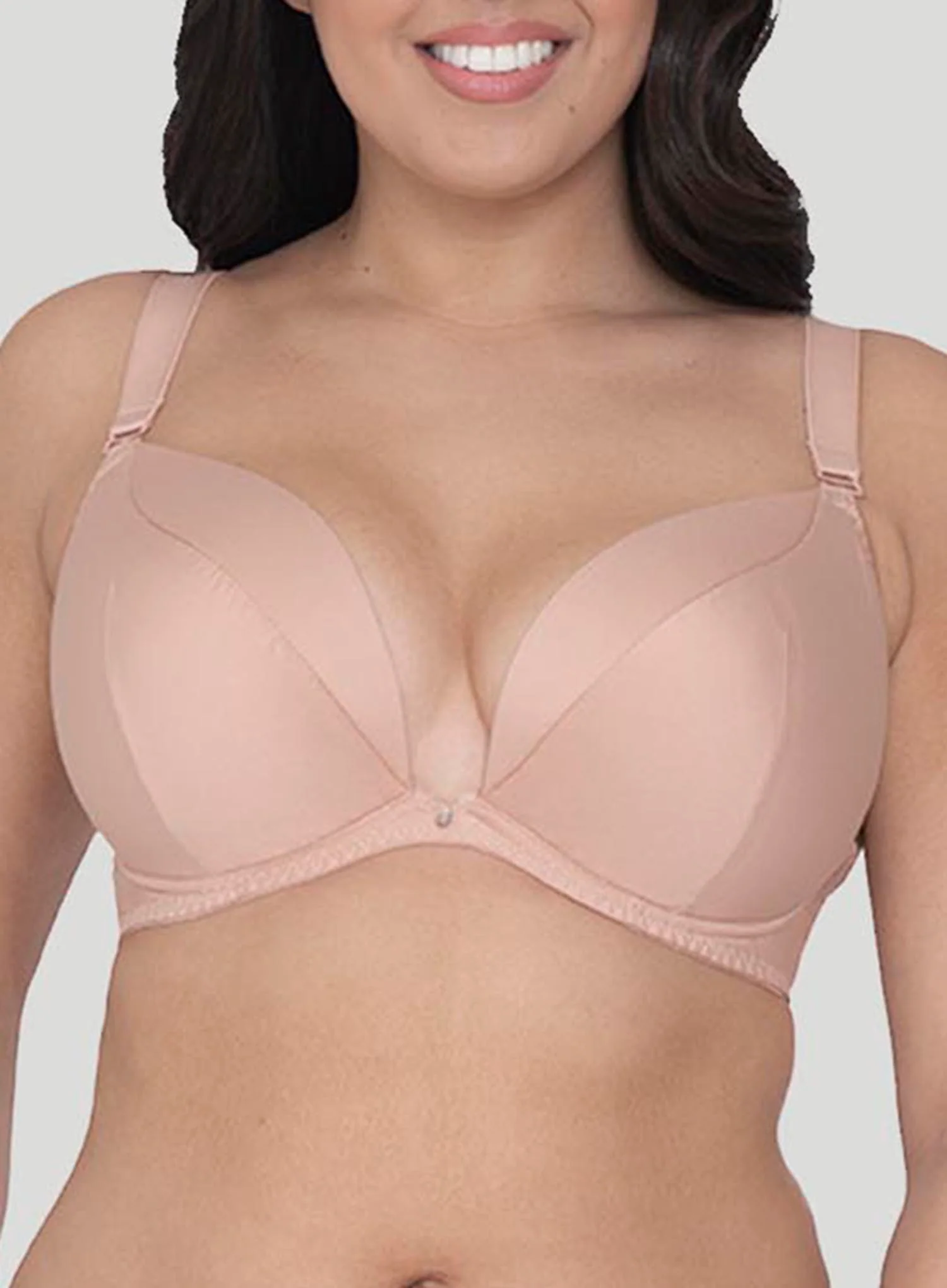 Curvy Kate: Superplunge Multiway Bra Latte - Image 4