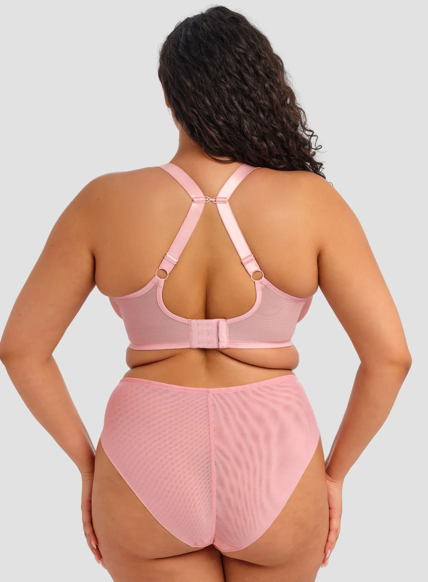 Elomi: Aerith Underwired Plunge Bra Rose - Image 4