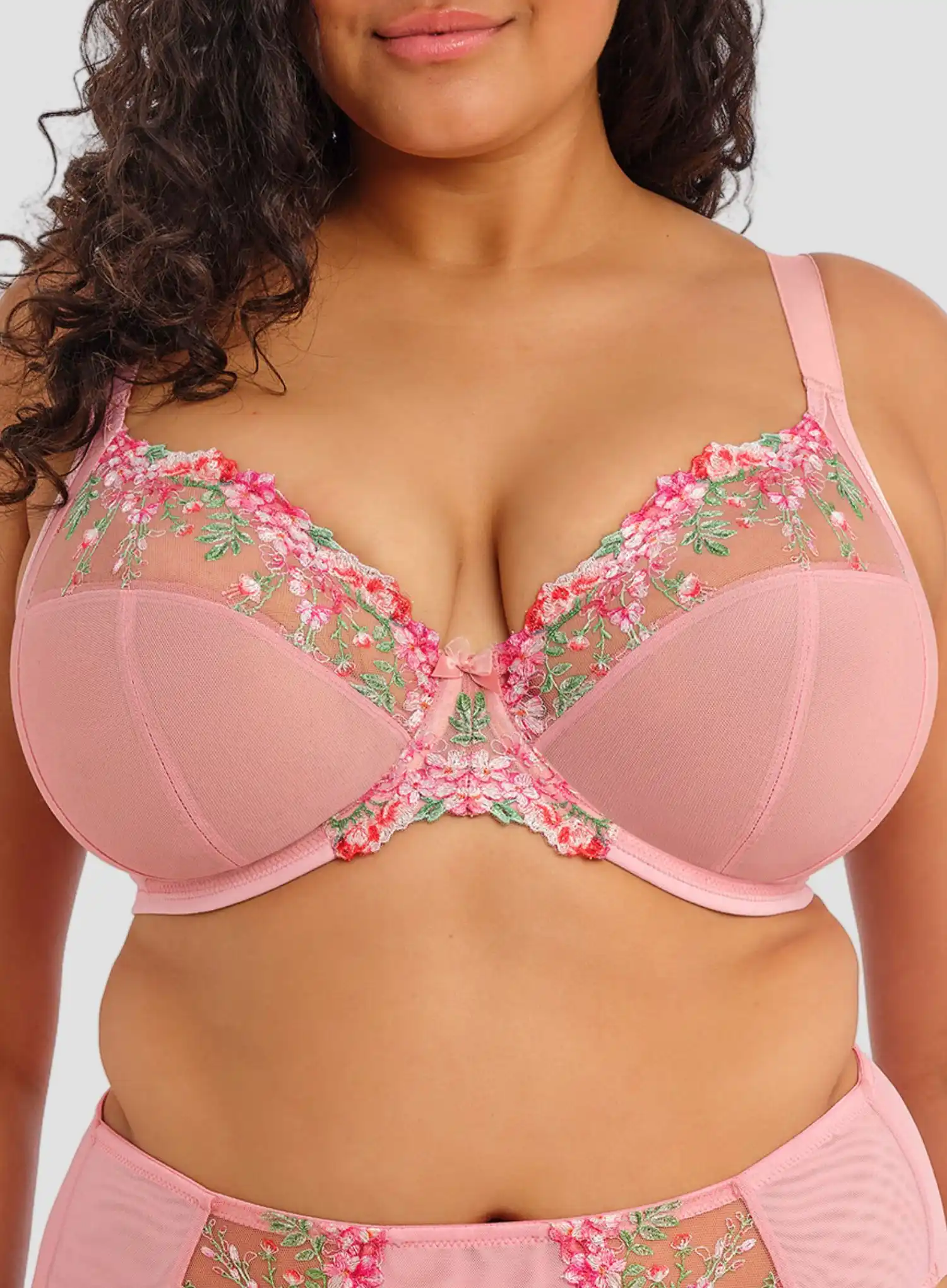 Elomi: Aerith Underwired Plunge Bra Rose - Image 5