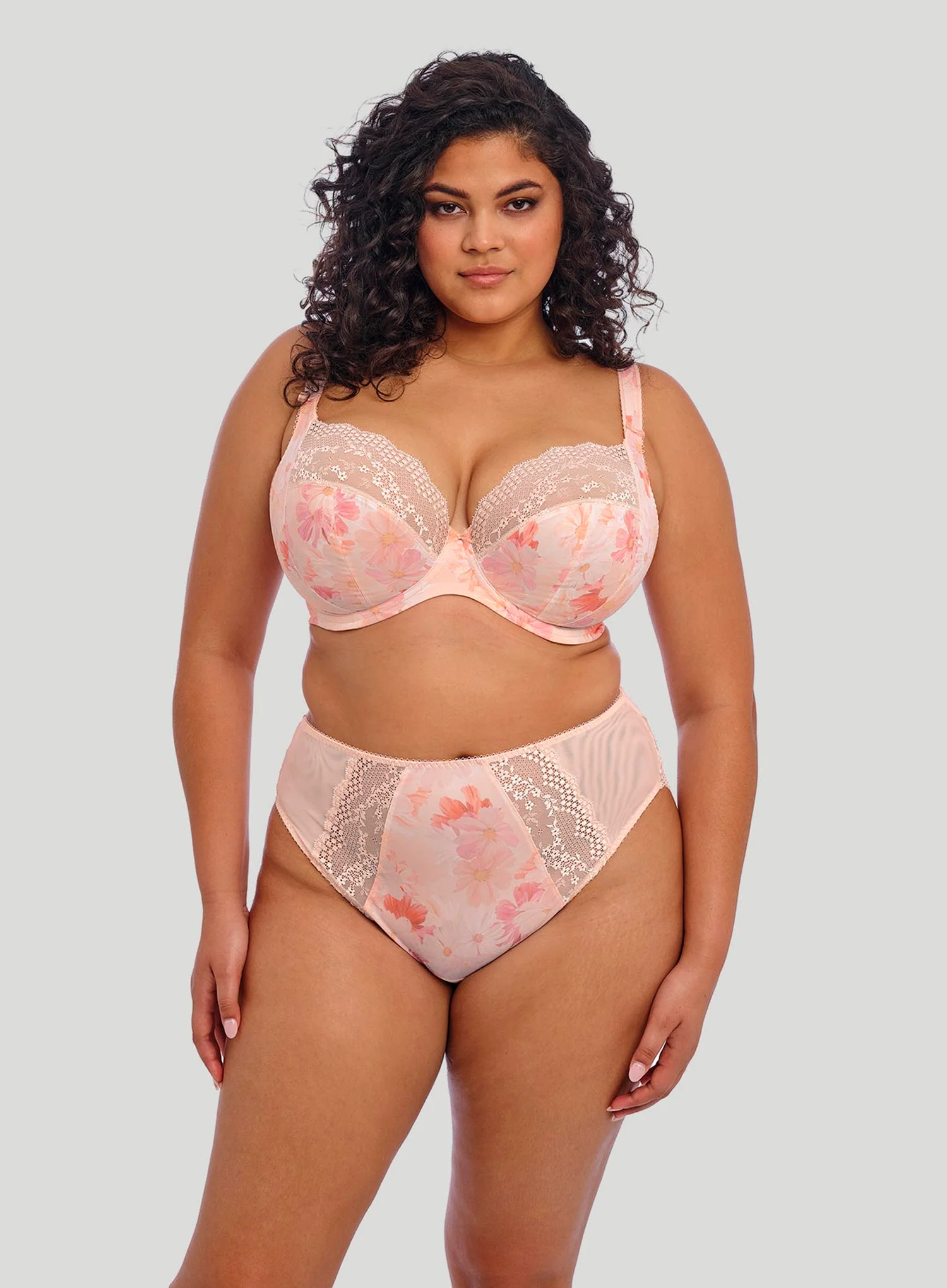 Elomi: Lucie High Leg Brief Cosmos