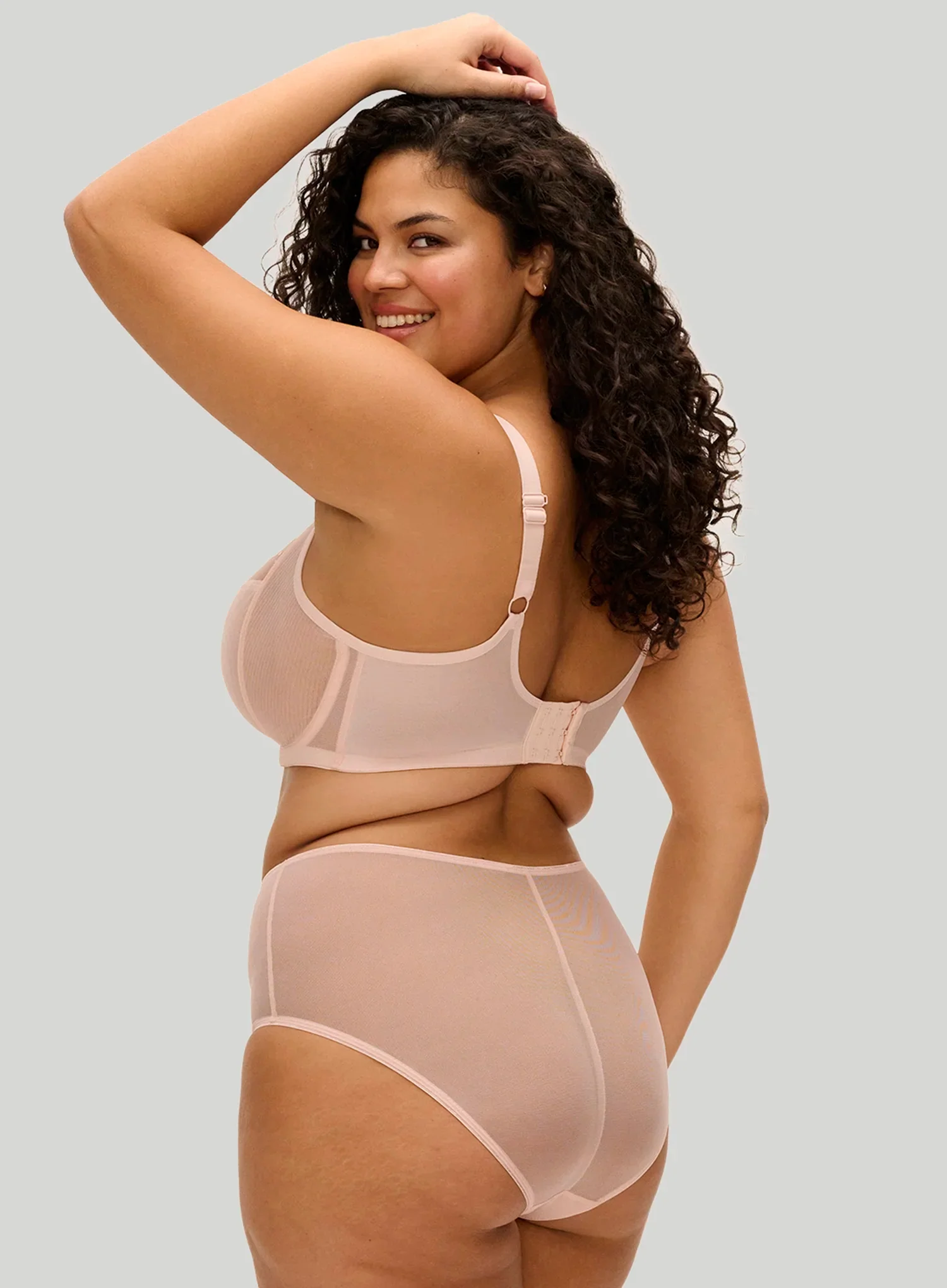 Elomi: Matilda Full Brief Pearl Blush - Image 2