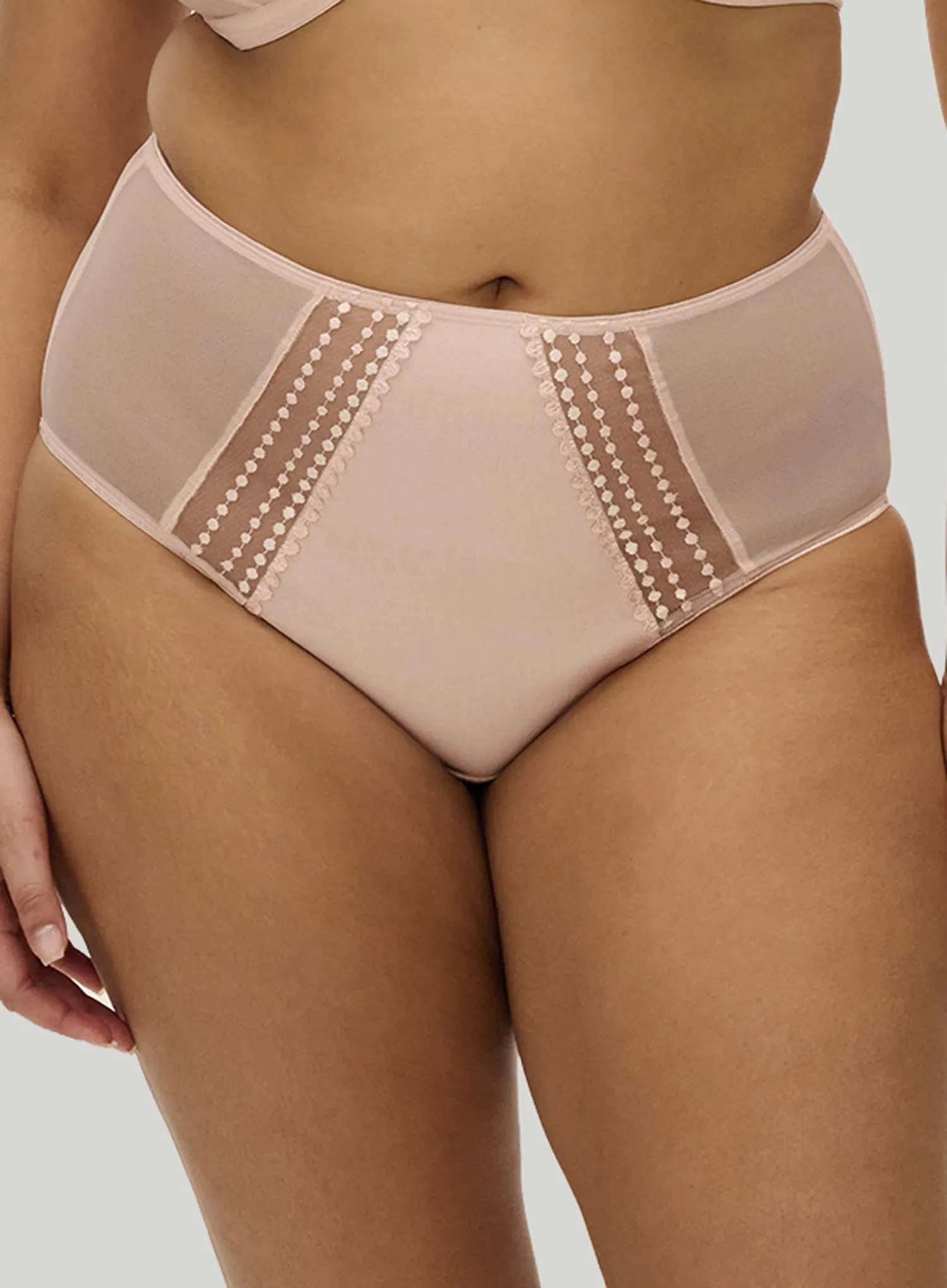 Elomi: Matilda Full Brief Pearl Blush - Image 3