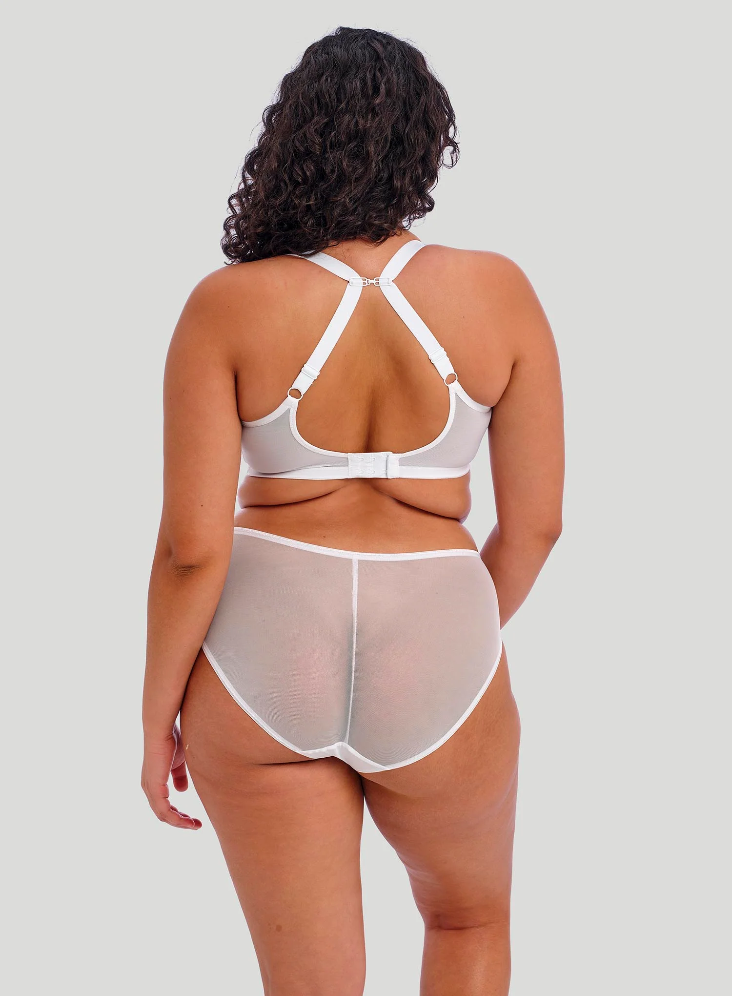 Elomi: Matilda Plunge Bra White - Image 4