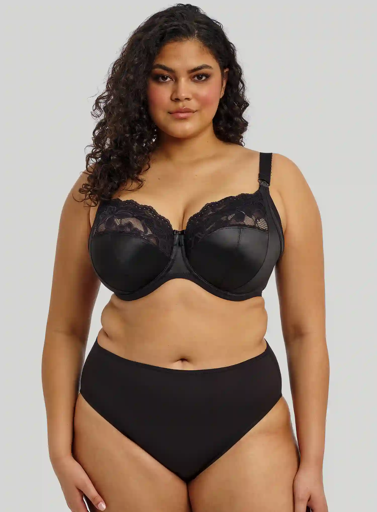 Elomi: Molly Underwire Nursing Bra Black - Image 3