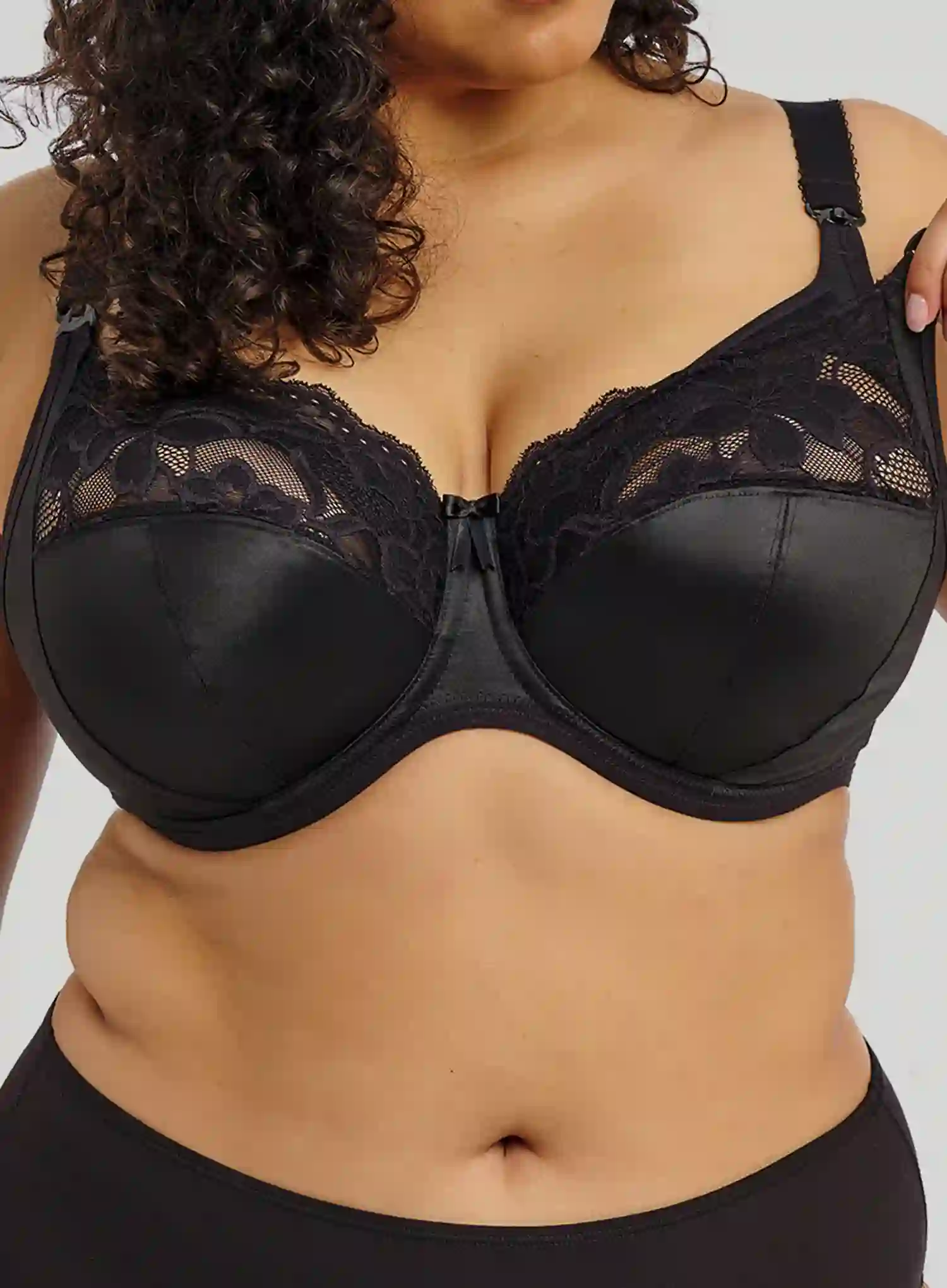 Elomi: Molly Underwire Nursing Bra Black - Image 4
