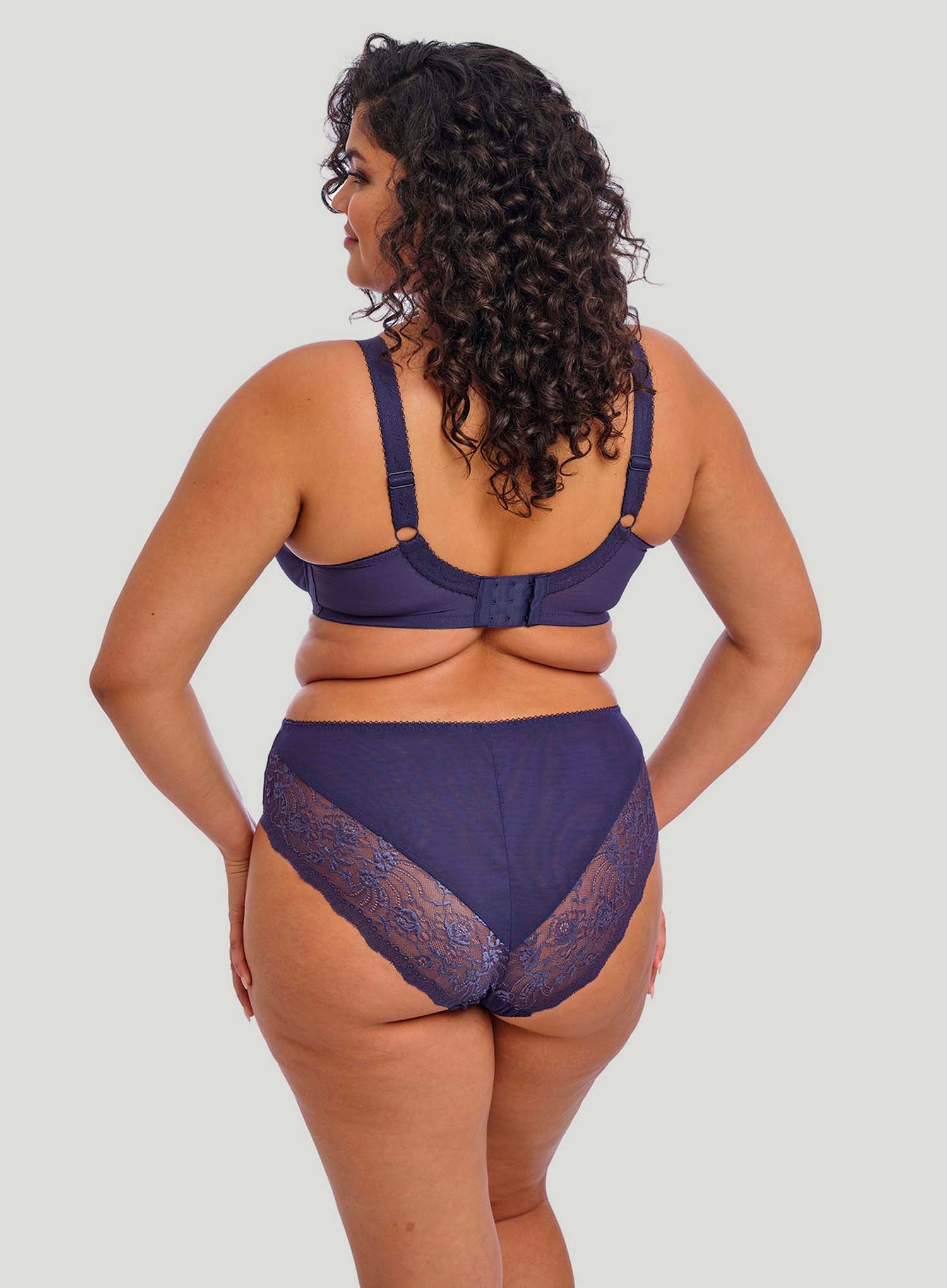Elomi: Morgan High Leg Brief Midnight - Image 2
