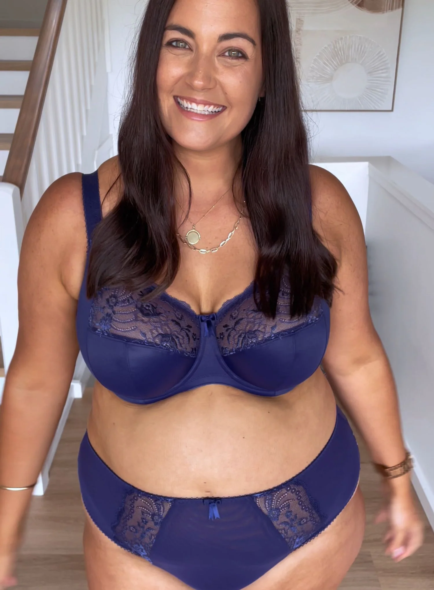 Elomi: Morgan High Leg Brief Midnight - Image 3