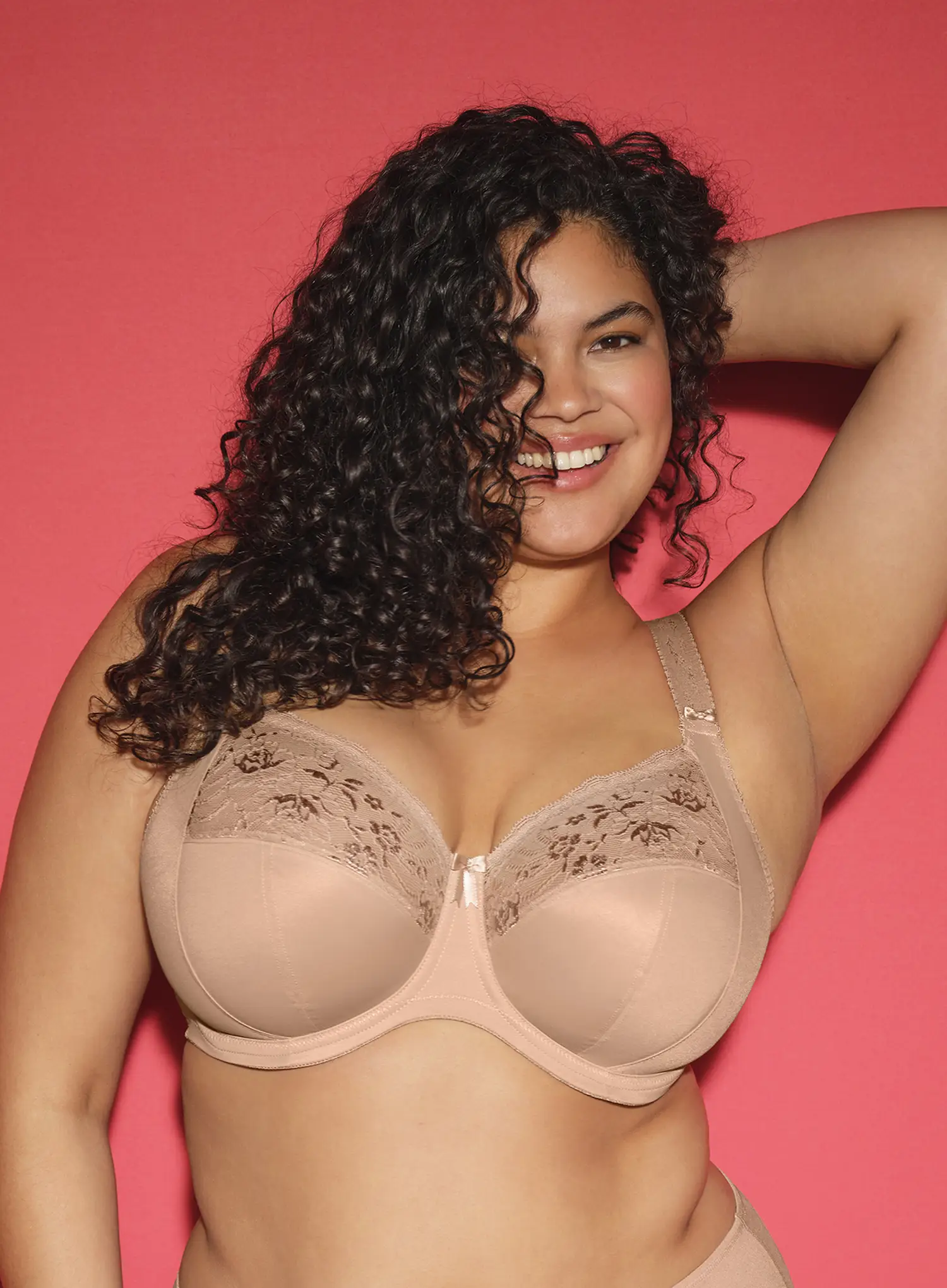 Elomi: Morgan Underwired Banded Bra Sahara - Image 3