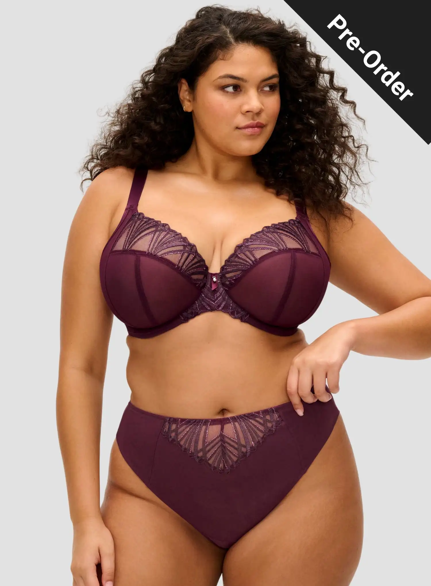 Elomi: PRE-ORDER: Reja Brazilian Brief Fig
