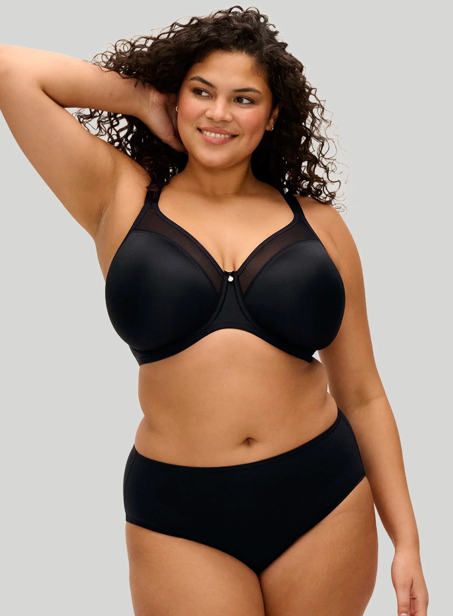 Elomi: Smooth Full Brief Black