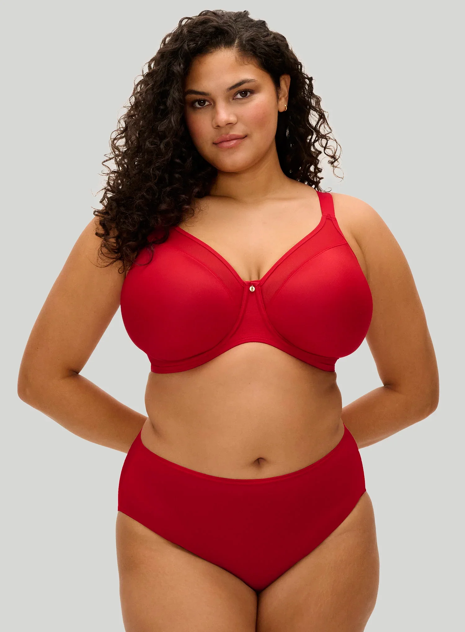 Elomi: Smooth Full Brief Haute Red
