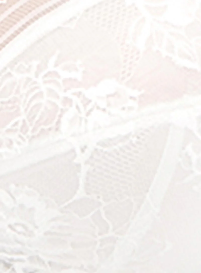 Fantasie: Fusion Lace Full Cup Side Support Bra White - Image 5