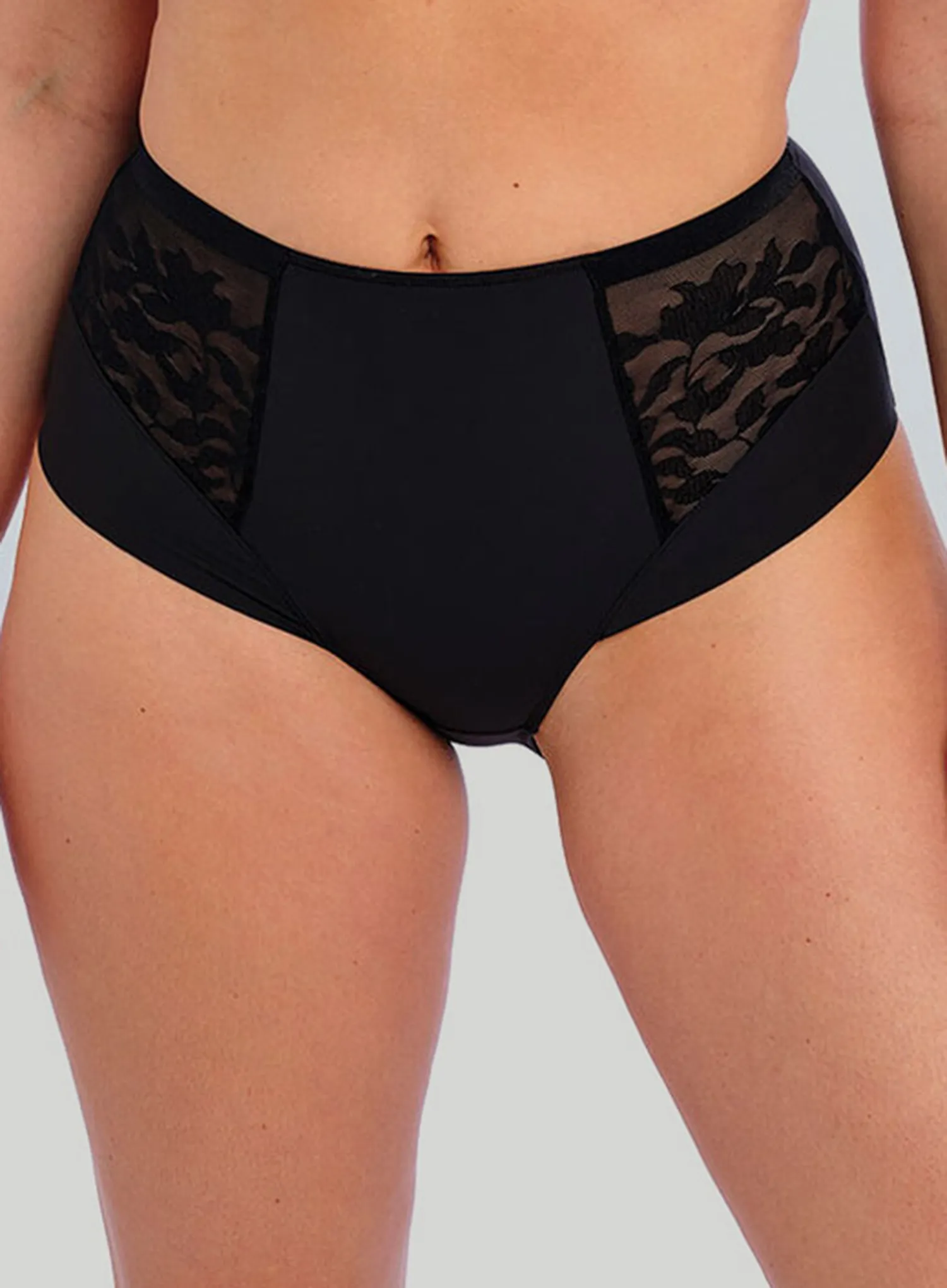 Fantasie: Illusion High Waist Brief Black - Image 4