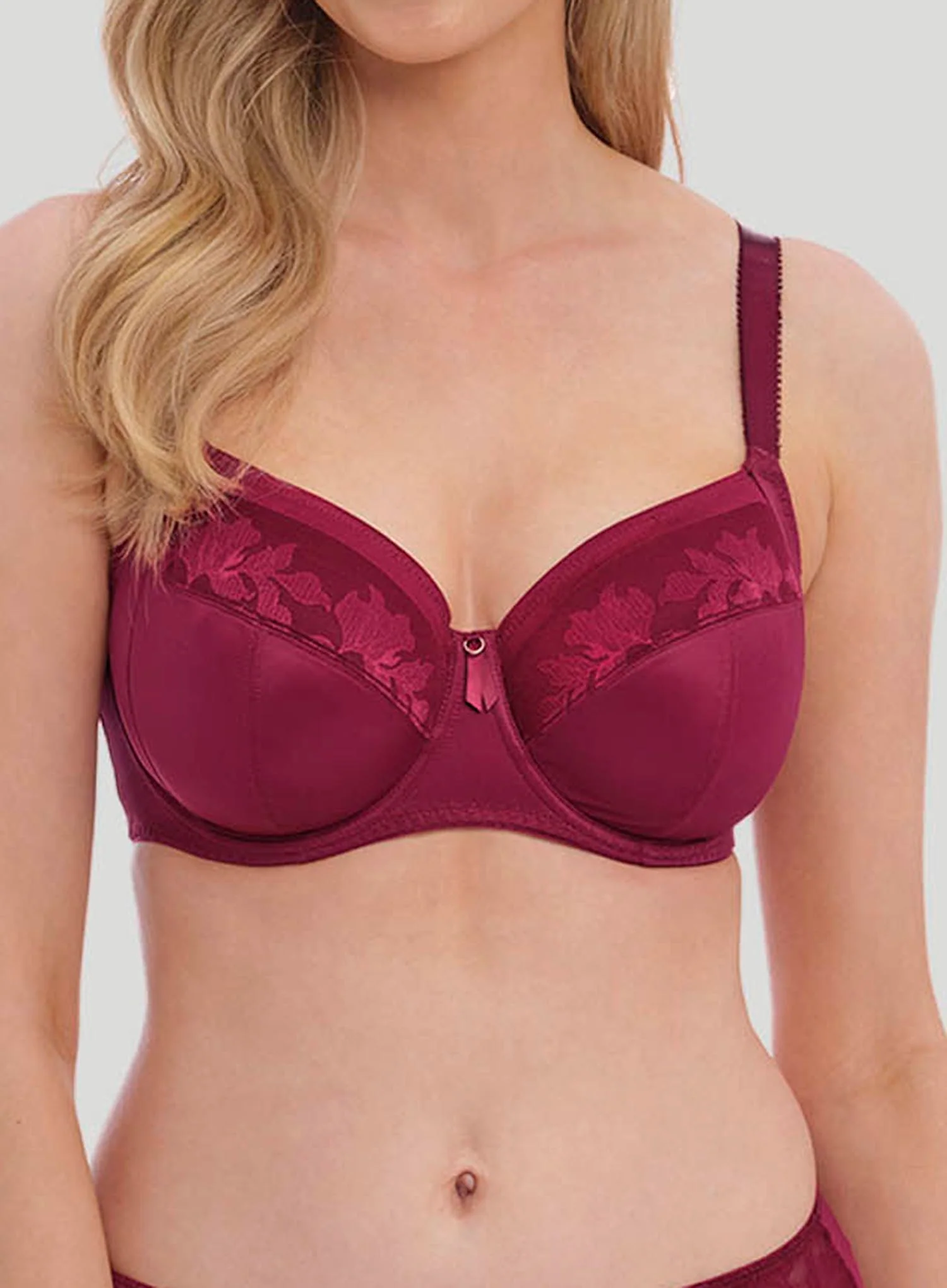 Fantasie: Illusion Side Support Bra Berry - Image 4
