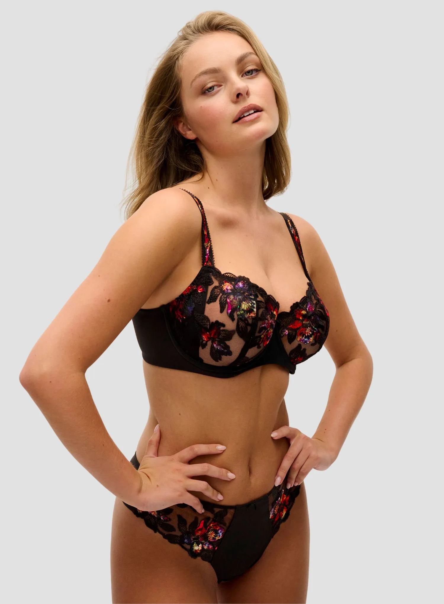 Fantasie: Magdalena Underwired Balconette Bra Noir - Image 2
