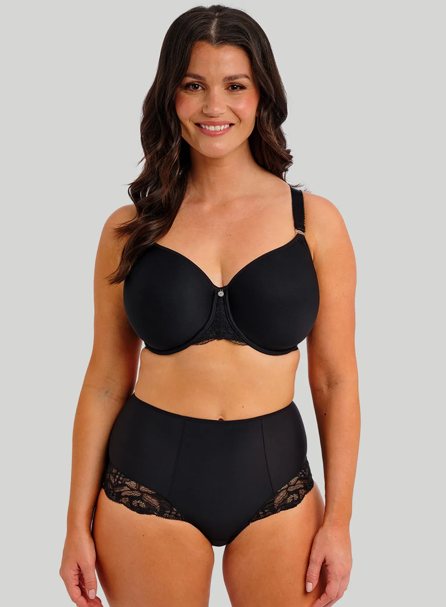 Fantasie: Reflect High Waist Brief Black - Image 2