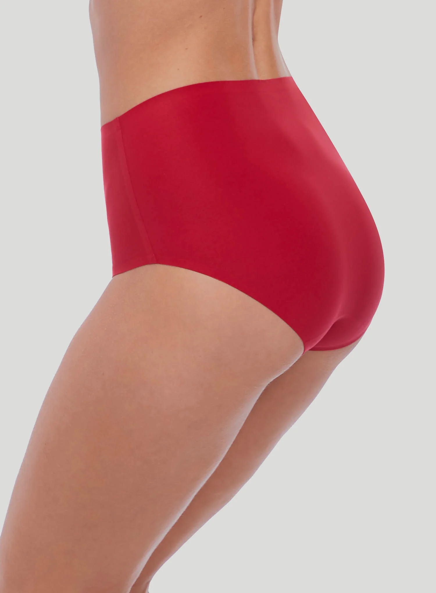 Fantasie: Smoothease Invisible Stretch Full Brief Red - Image 3