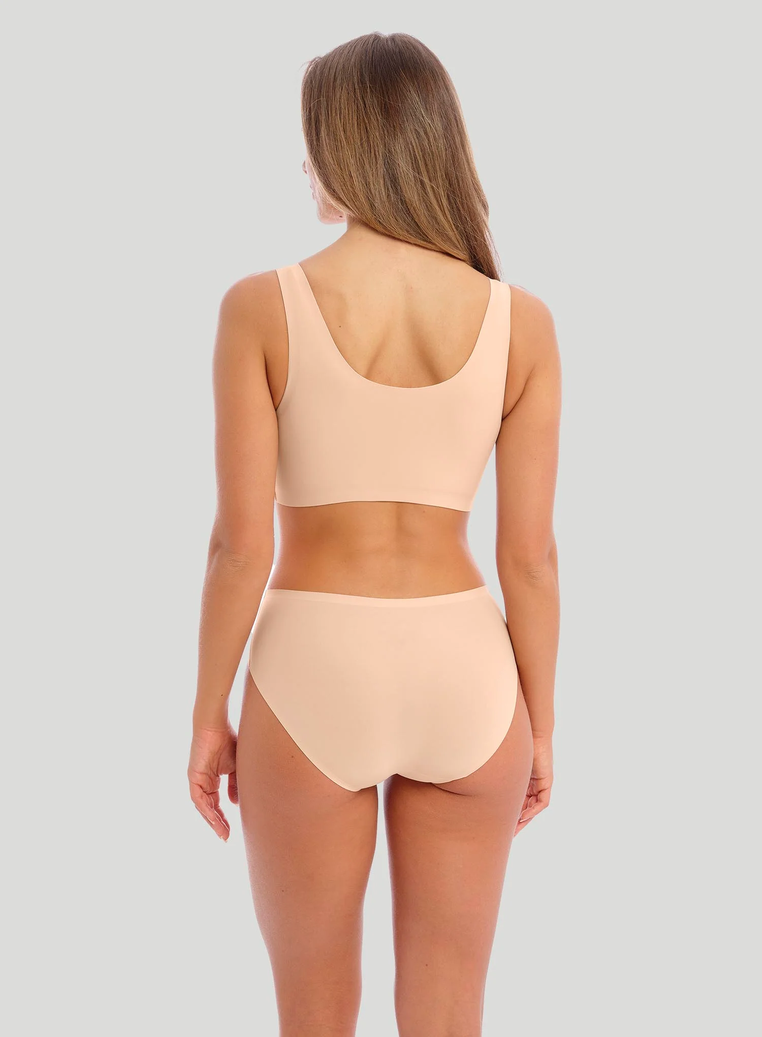 Fantasie: Smoothease Midi Invisible Stretch Brief Natural Beige - Image 2