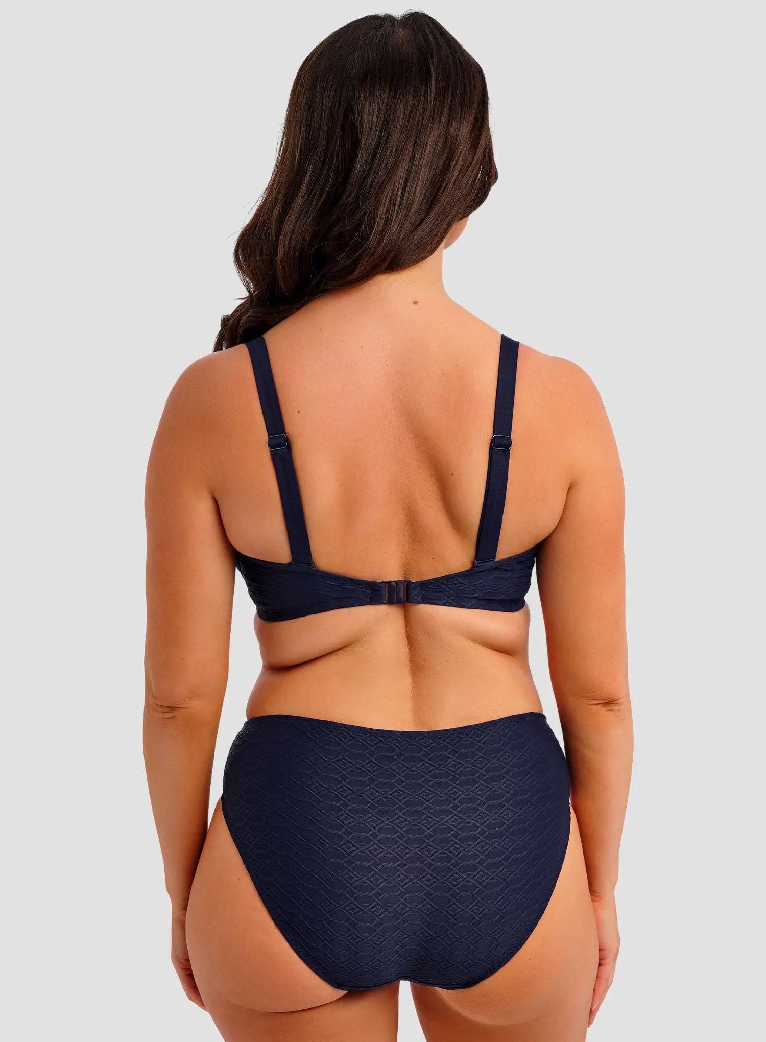 Fantasie Swimwear: Azores Underwired Plunge Bikini Top Midnight - Image 3
