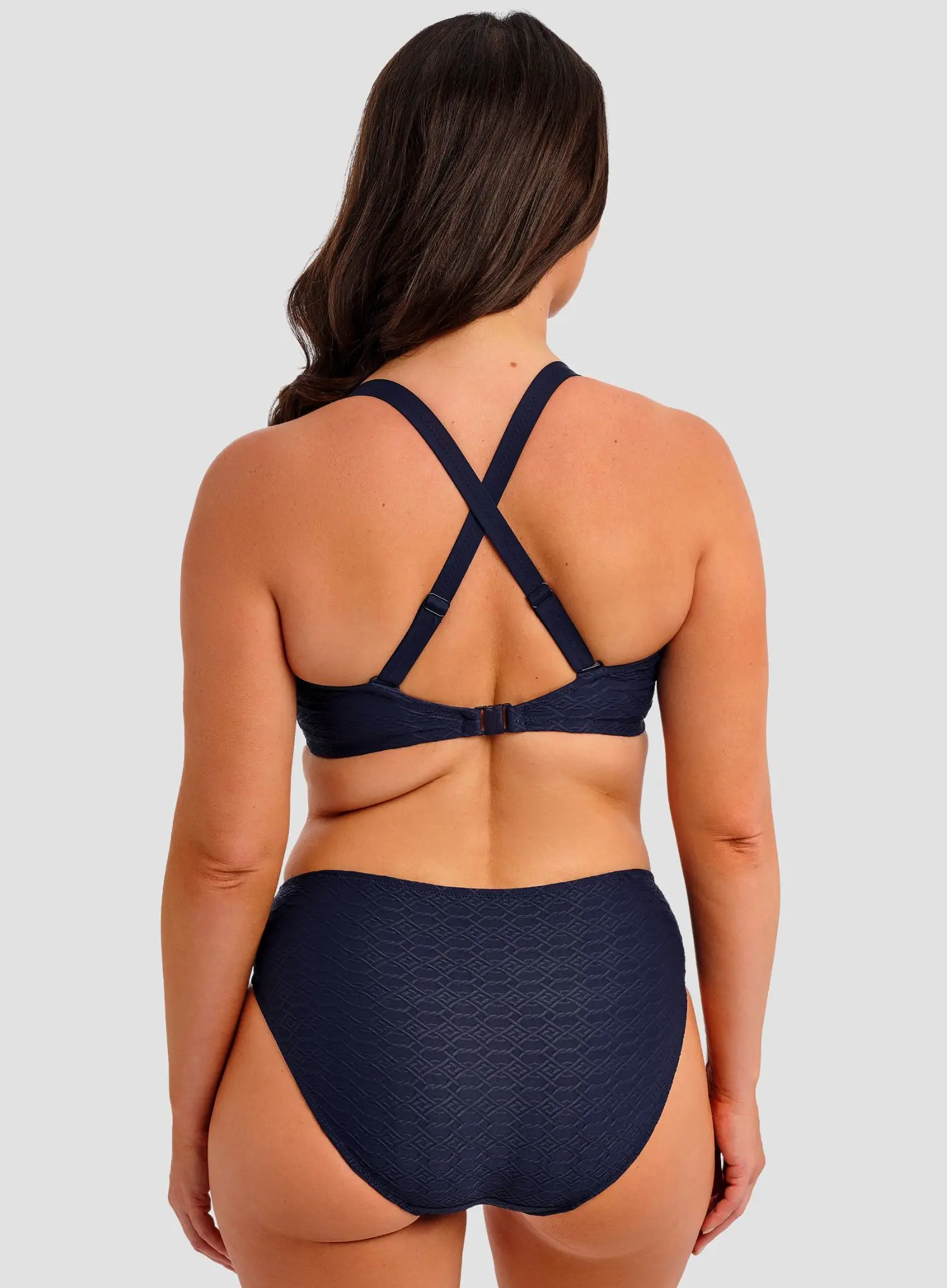 Fantasie Swimwear: Azores Underwired Plunge Bikini Top Midnight - Image 4