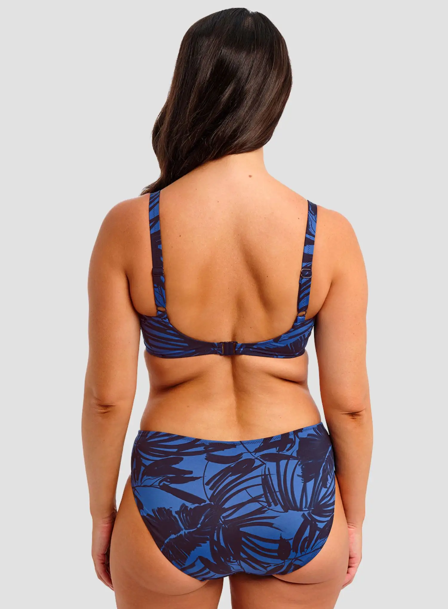 Fantasie Swimwear: Malabar Coast Mid Rise Bikini Brief Midnight - Image 3
