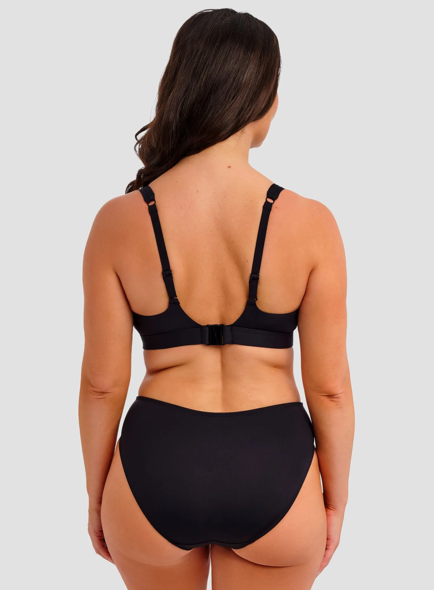 Fantasie Swimwear: Merissa Non Wired Triangle Bikini Top Black - Image 3