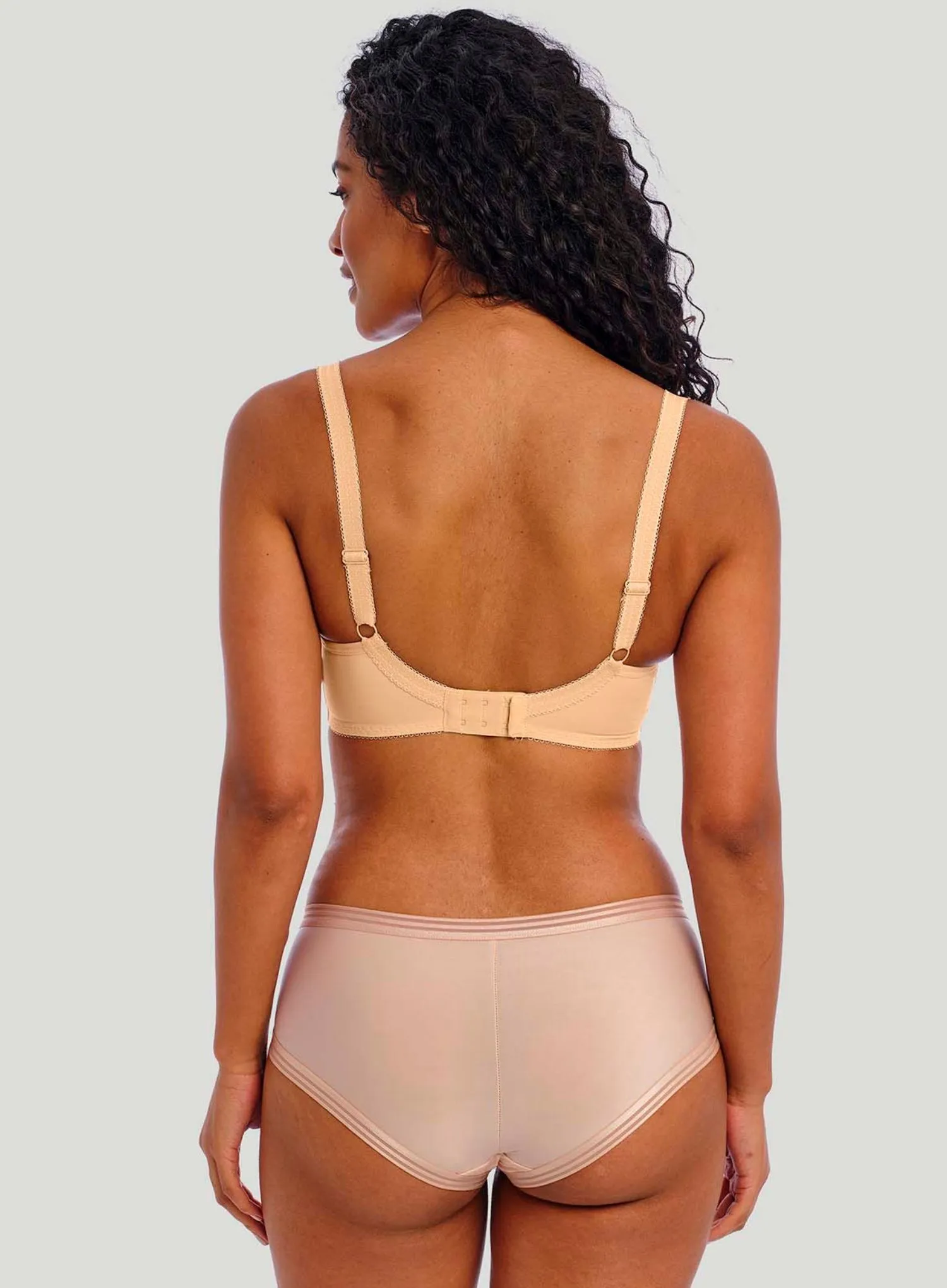 Freya: Deco Moulded Plunge Bra Nude - Image 3