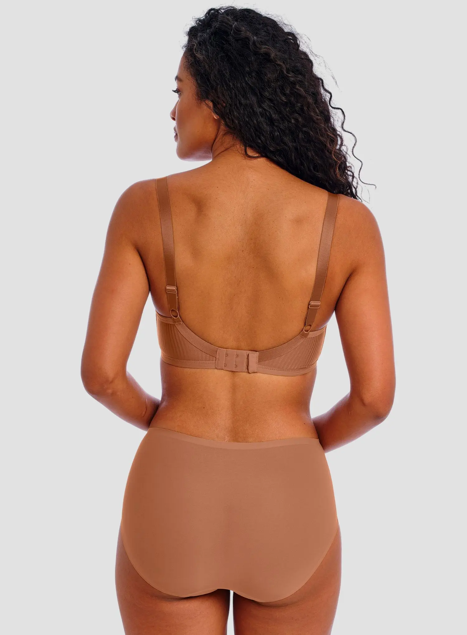 Freya: Idol Underwire Moulded Balcony Bra Cinnamon - Image 3