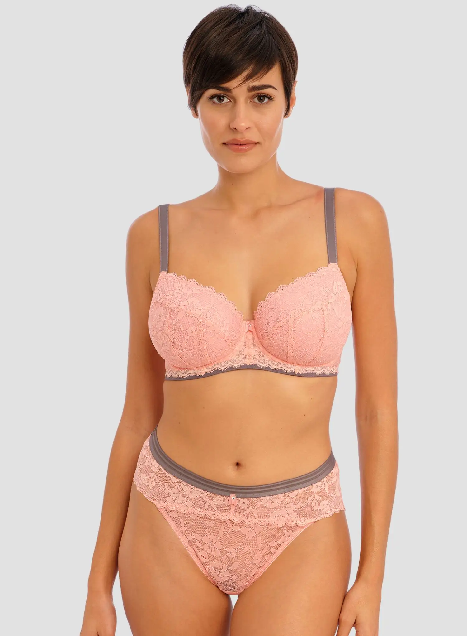 Freya: Offbeat Lace Brief Rosehip - Image 2