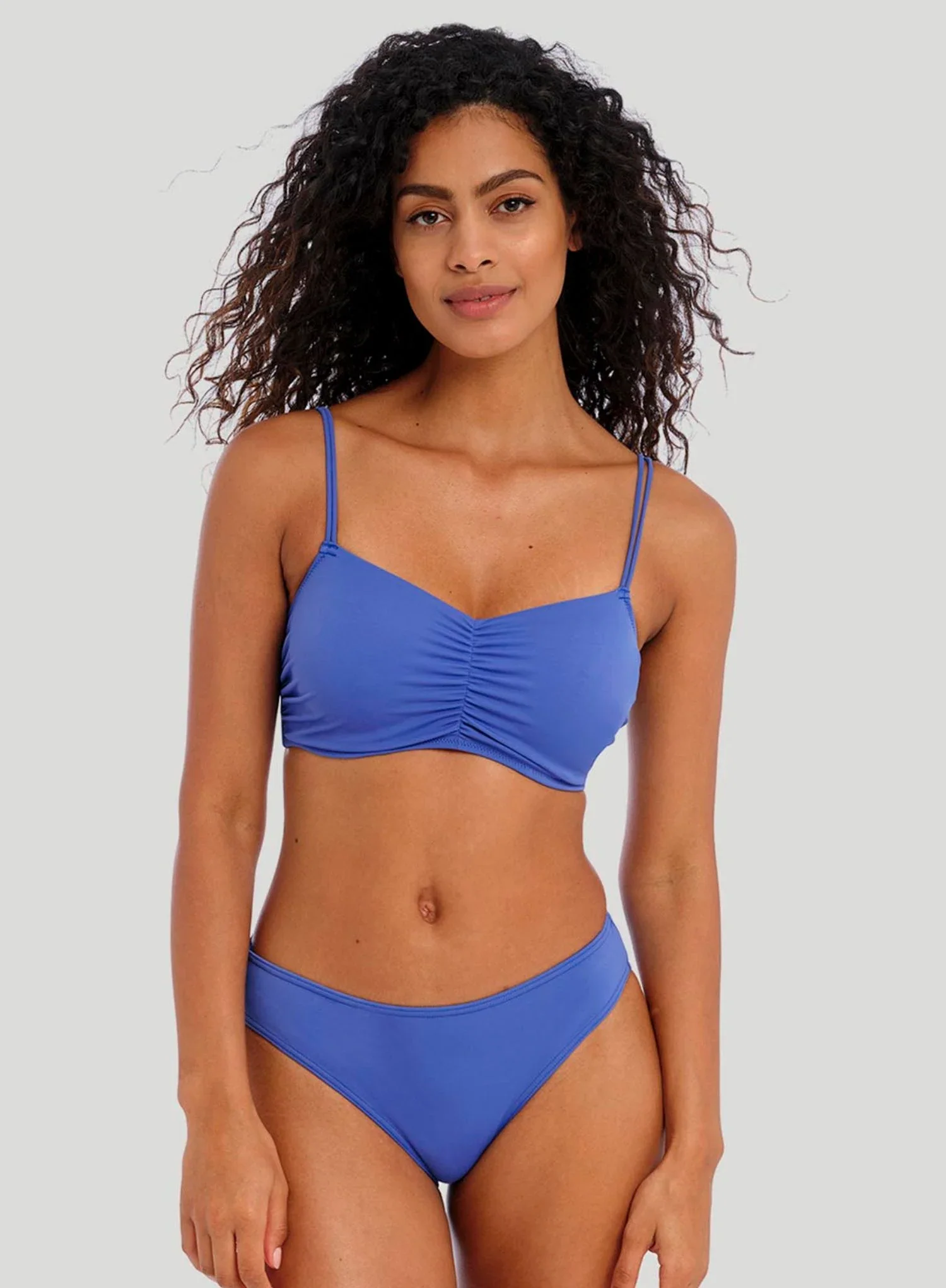 Freya Swimwear: Jewel Cove Bralette Bikini Top Plain Azure - Image 2
