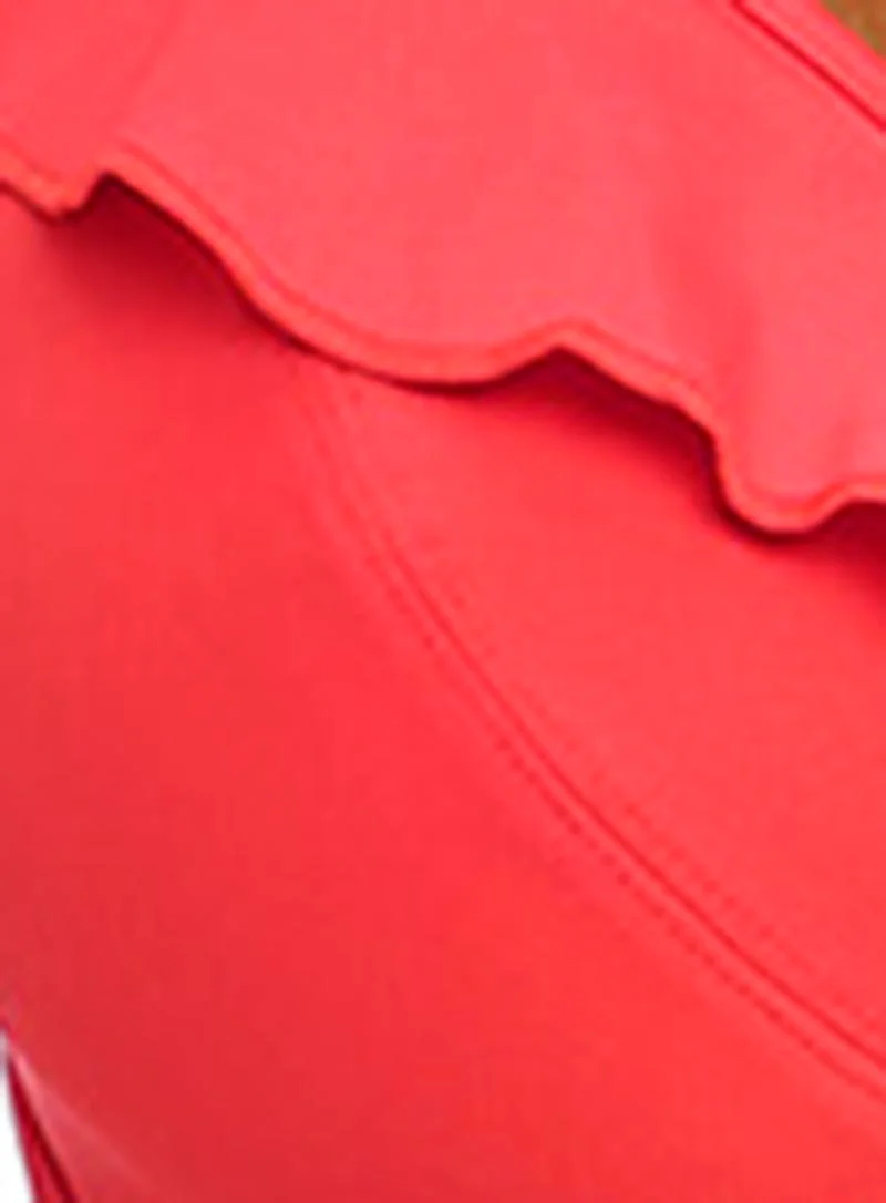 Freya Swimwear: Jewel Cove High Waist Bikini Brief Plain Sunset - Image 5