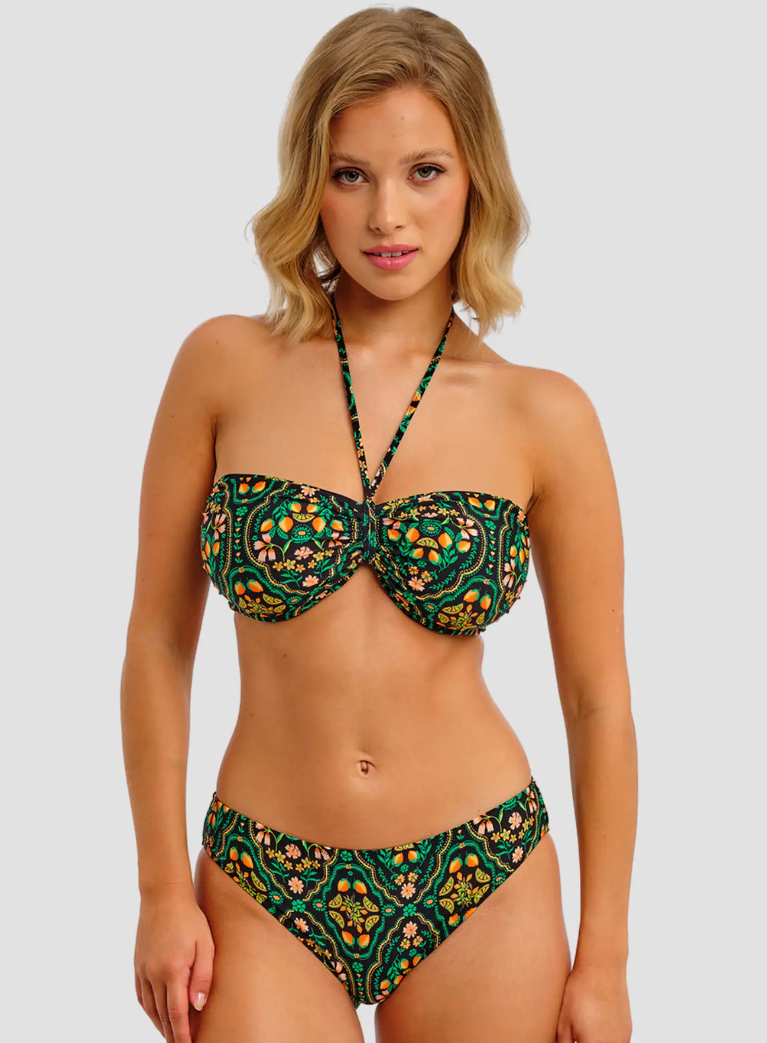 Freya Swimwear: Sunset in Seville Underwired Bandeau Bikini Top Santa Ana - Image 2