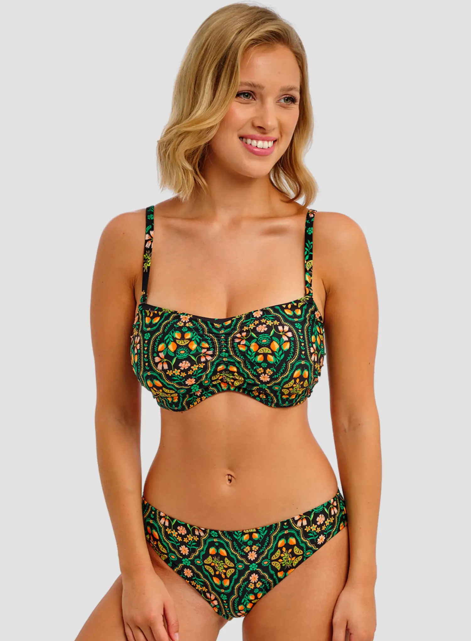 Freya Swimwear: Sunset in Seville Underwired Bandeau Bikini Top Santa Ana - Image 4