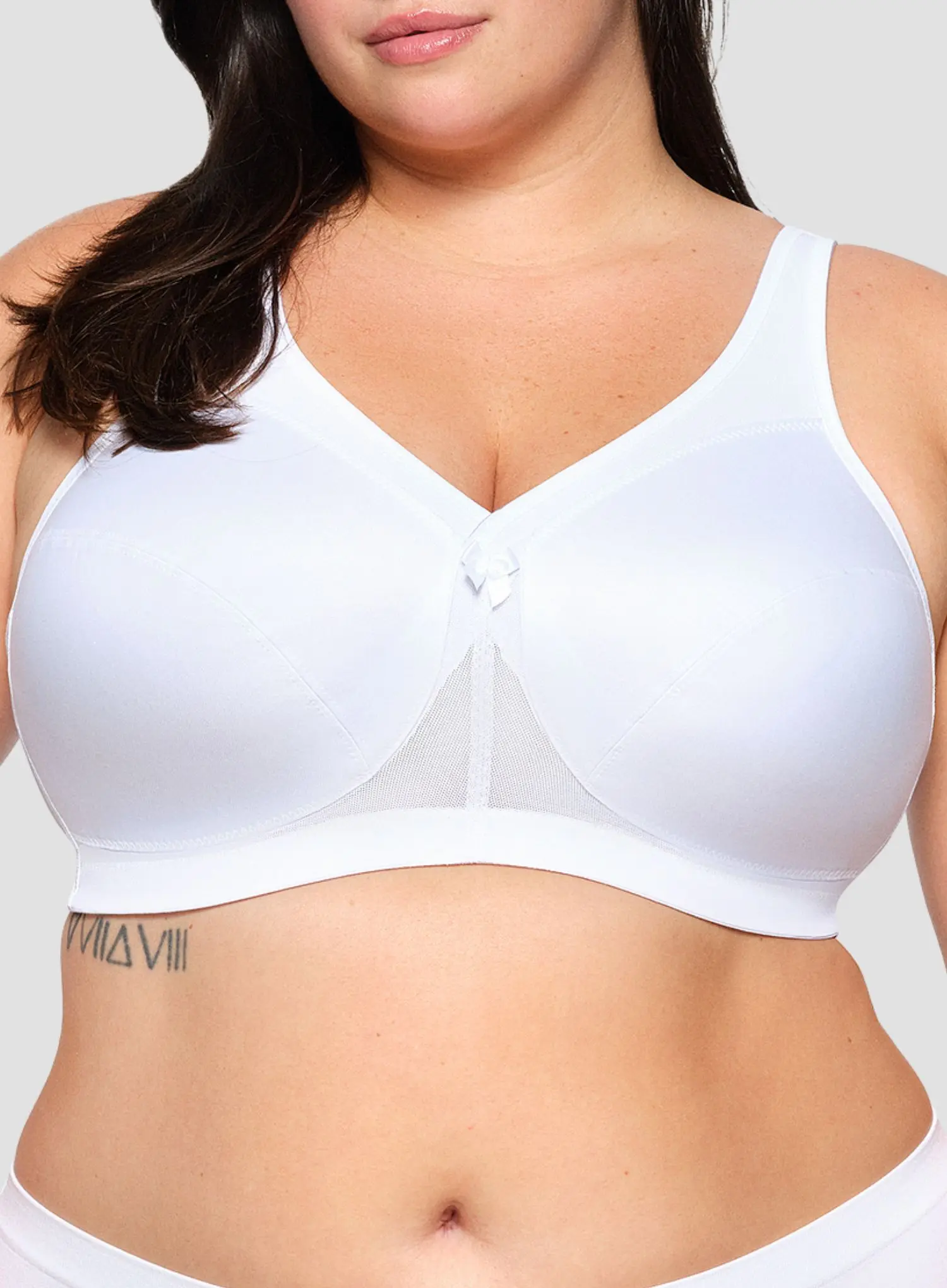 Glamorise: Magic Lift Active Support Bra White - Image 4