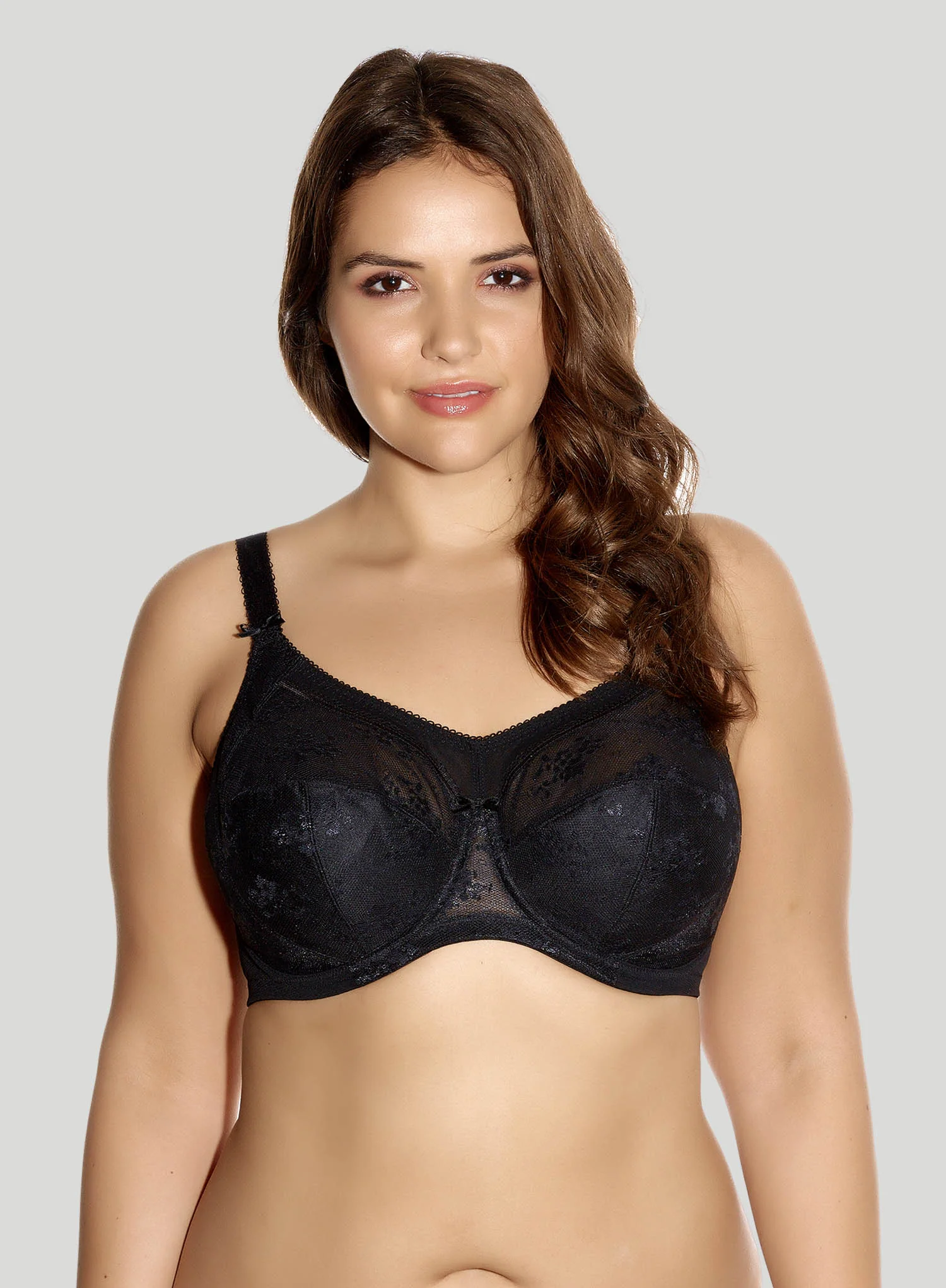 Goddess: Alice Underwired Full Cup Bra Black - Image 2