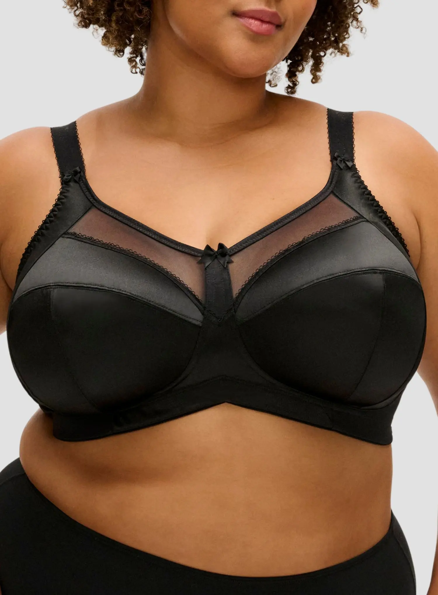 Goddess: Keira Soft Cup Bra Black - Image 3